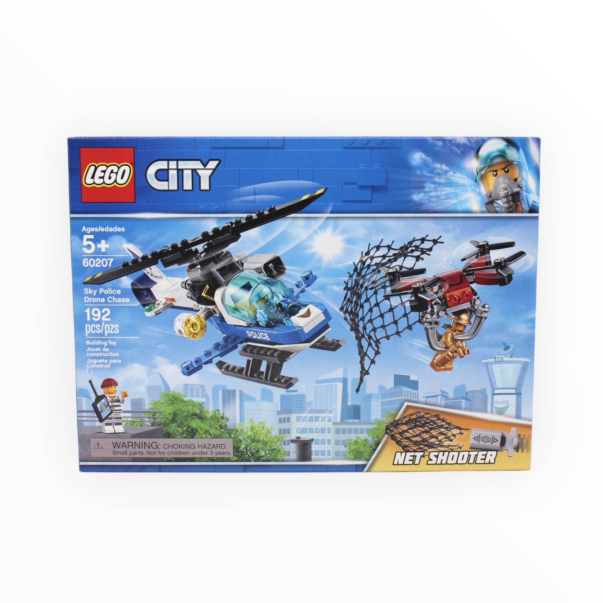 Retired Set 60207 City Sky Police Drone Chase