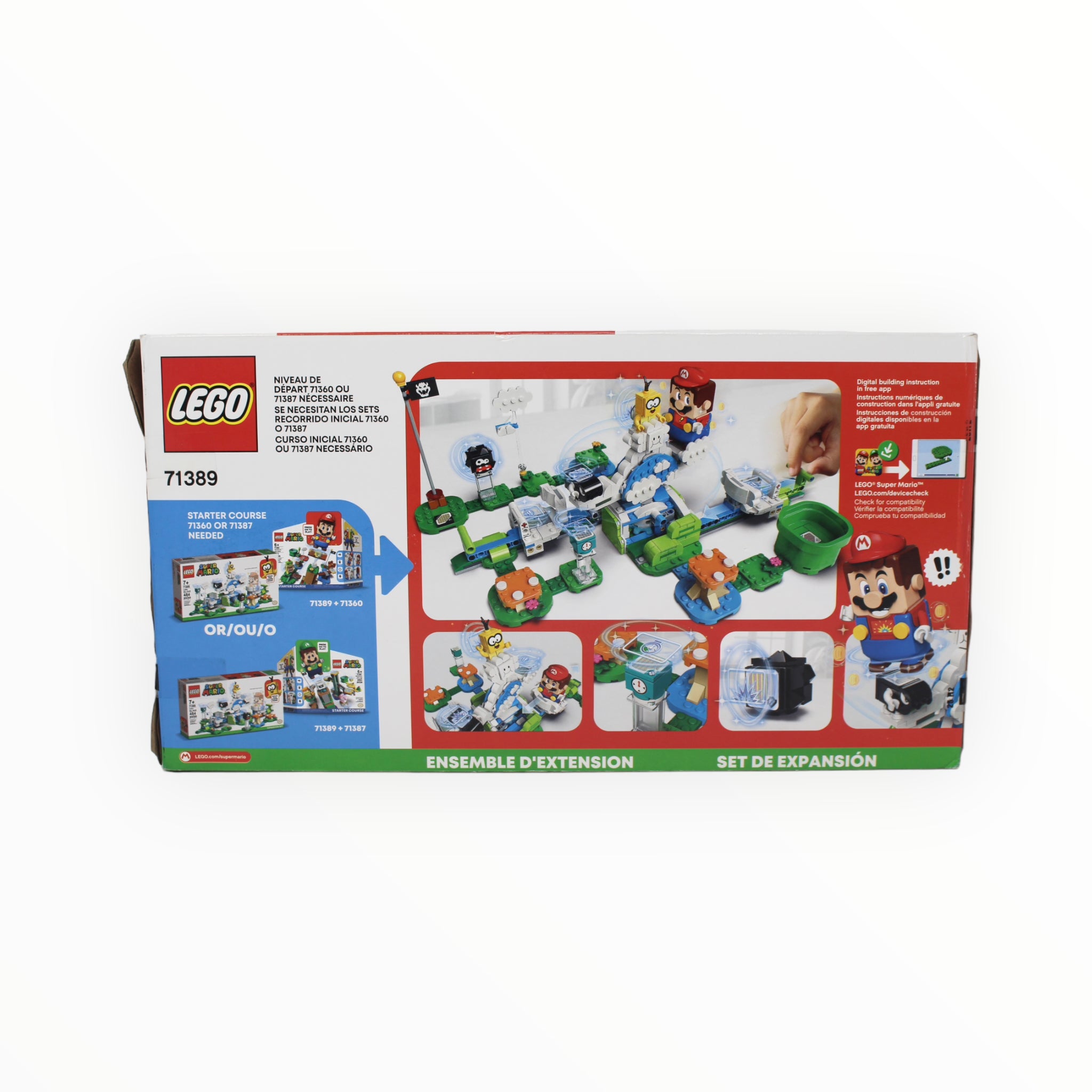 Retired Set 71389 Super Mario Lakitu Sky World