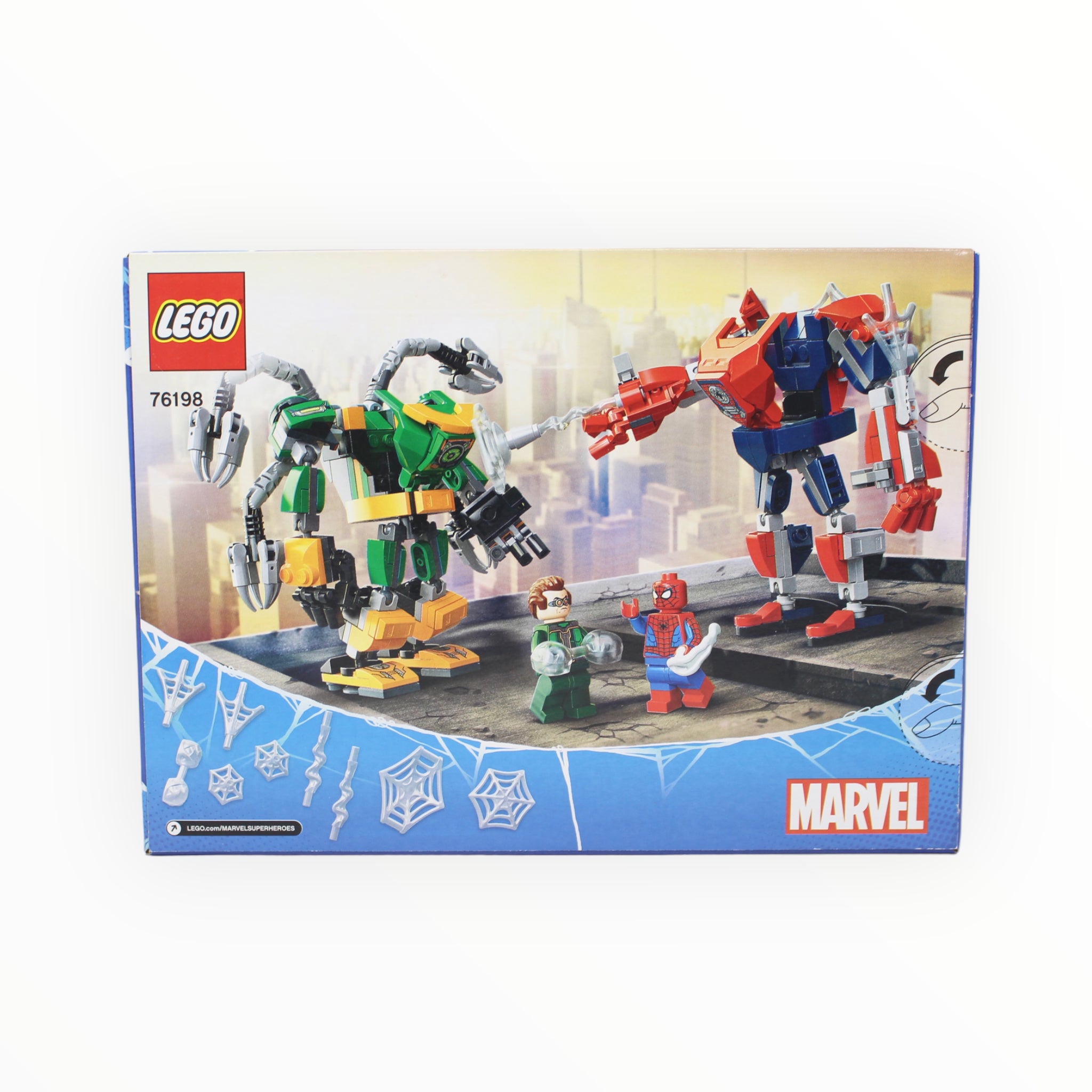 Retired Set 76198 Spider-Man & Doctor Octopus Mech Battle