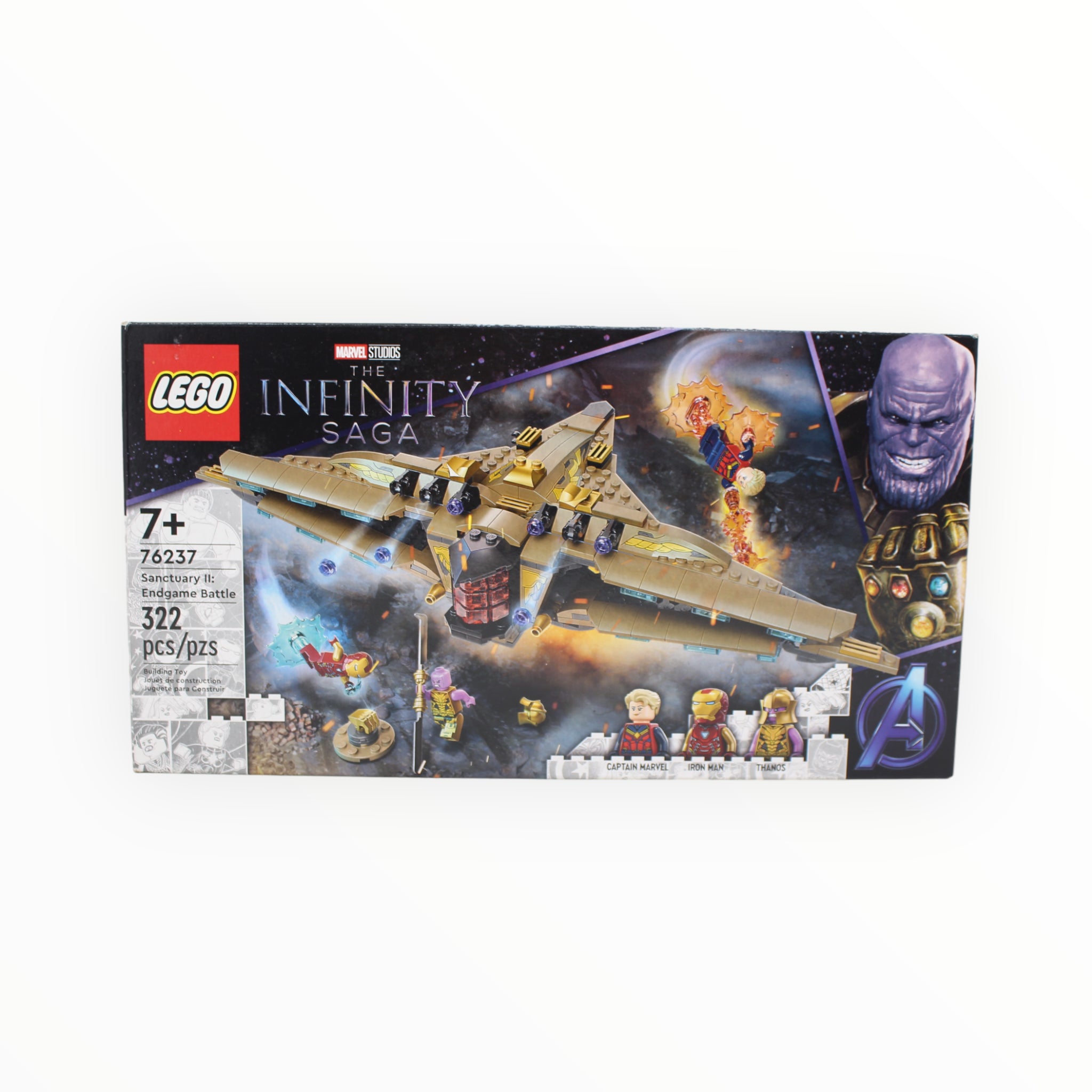 Retired Set 76237 Marvel The Infinity Saga Sanctuary II: Endgame Battle
