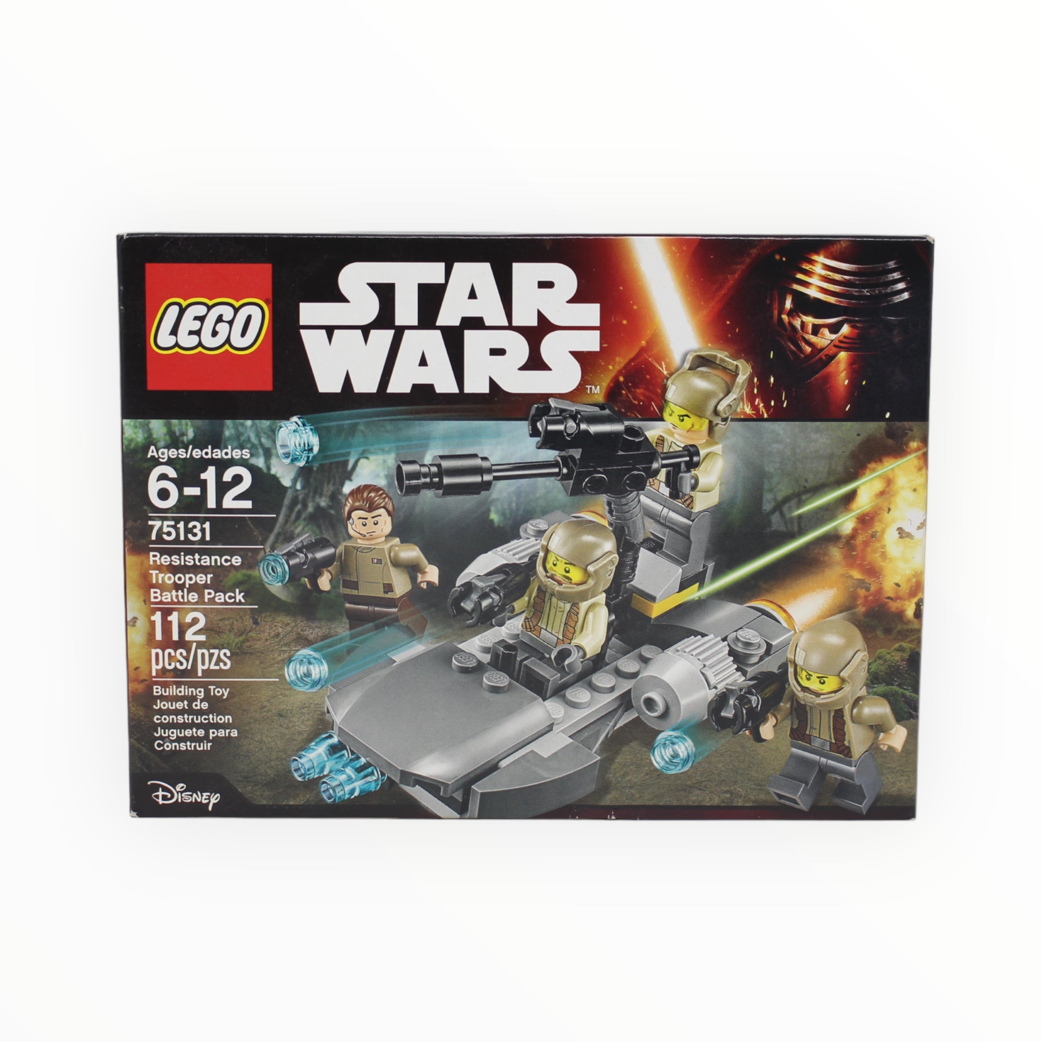 Retired Set 75131 Star Wars Resistance Trooper Battle Pack