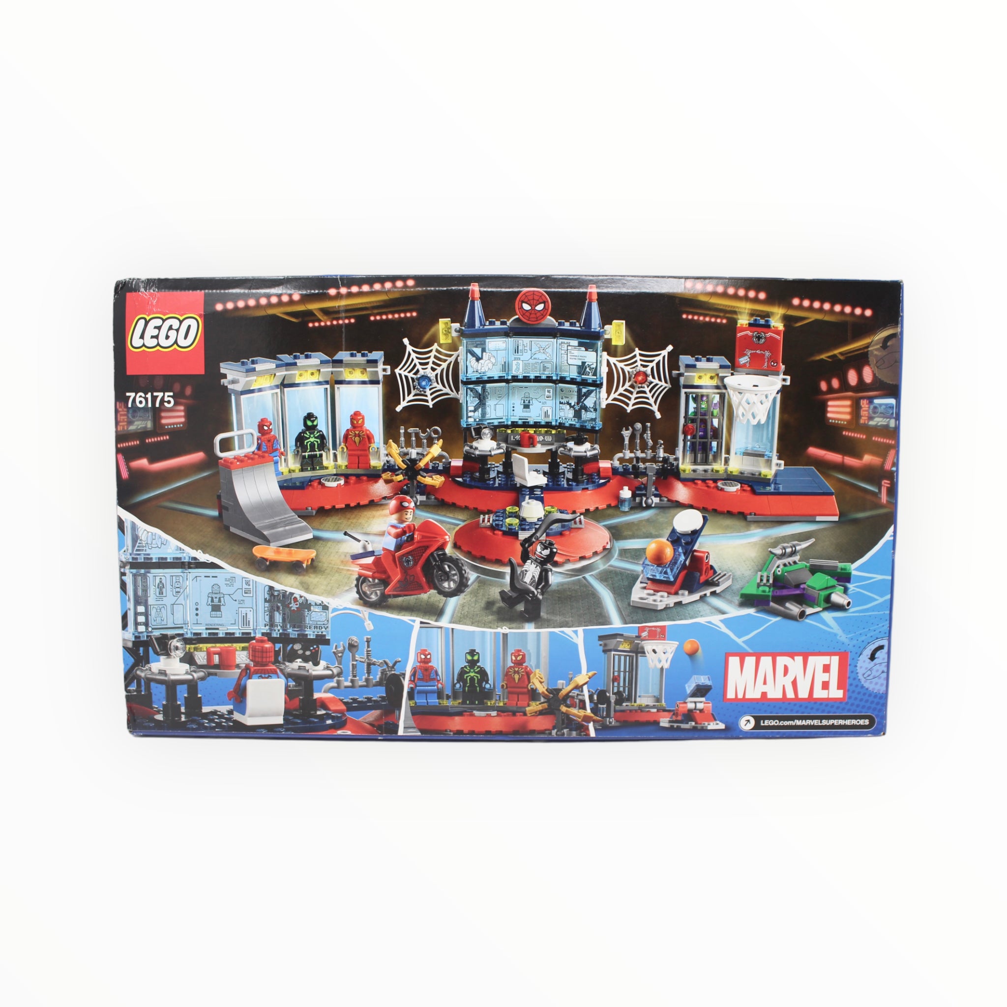 Retired Set 76175 Spider-Man Attack on the Spider Lair