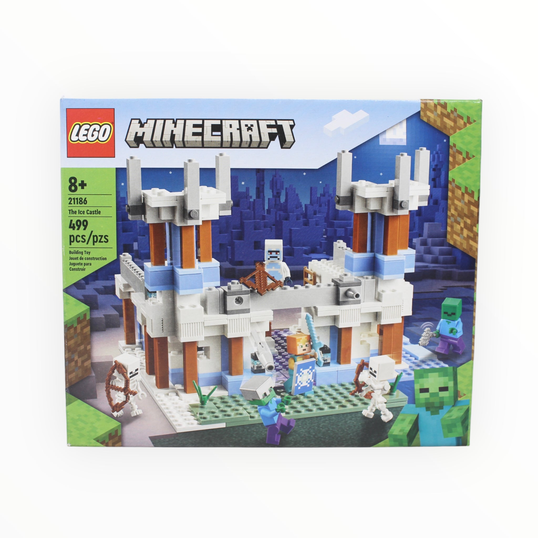 Certified Used Set 21186 Minecraft The Ice Castle