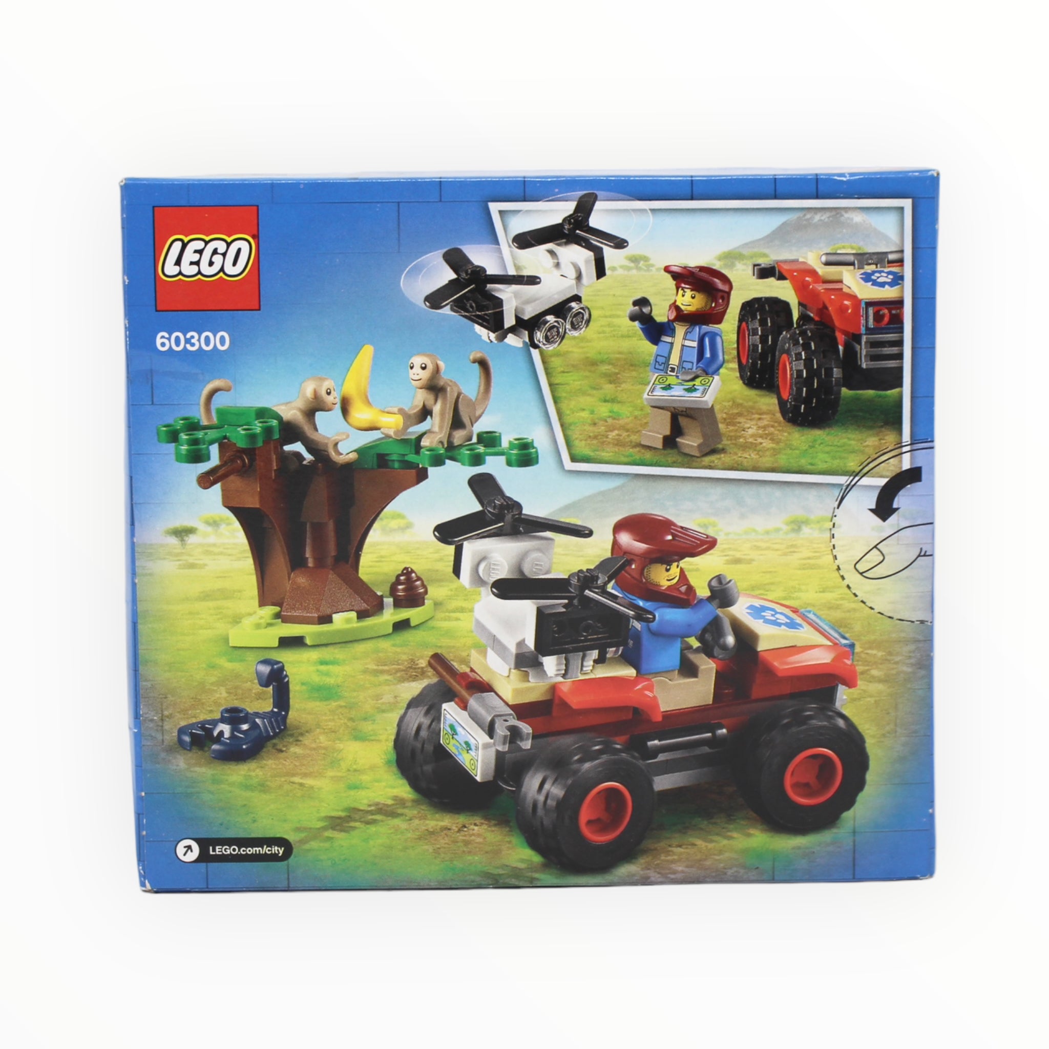 Retired Set 60300 City Wildlife Rescue ATV