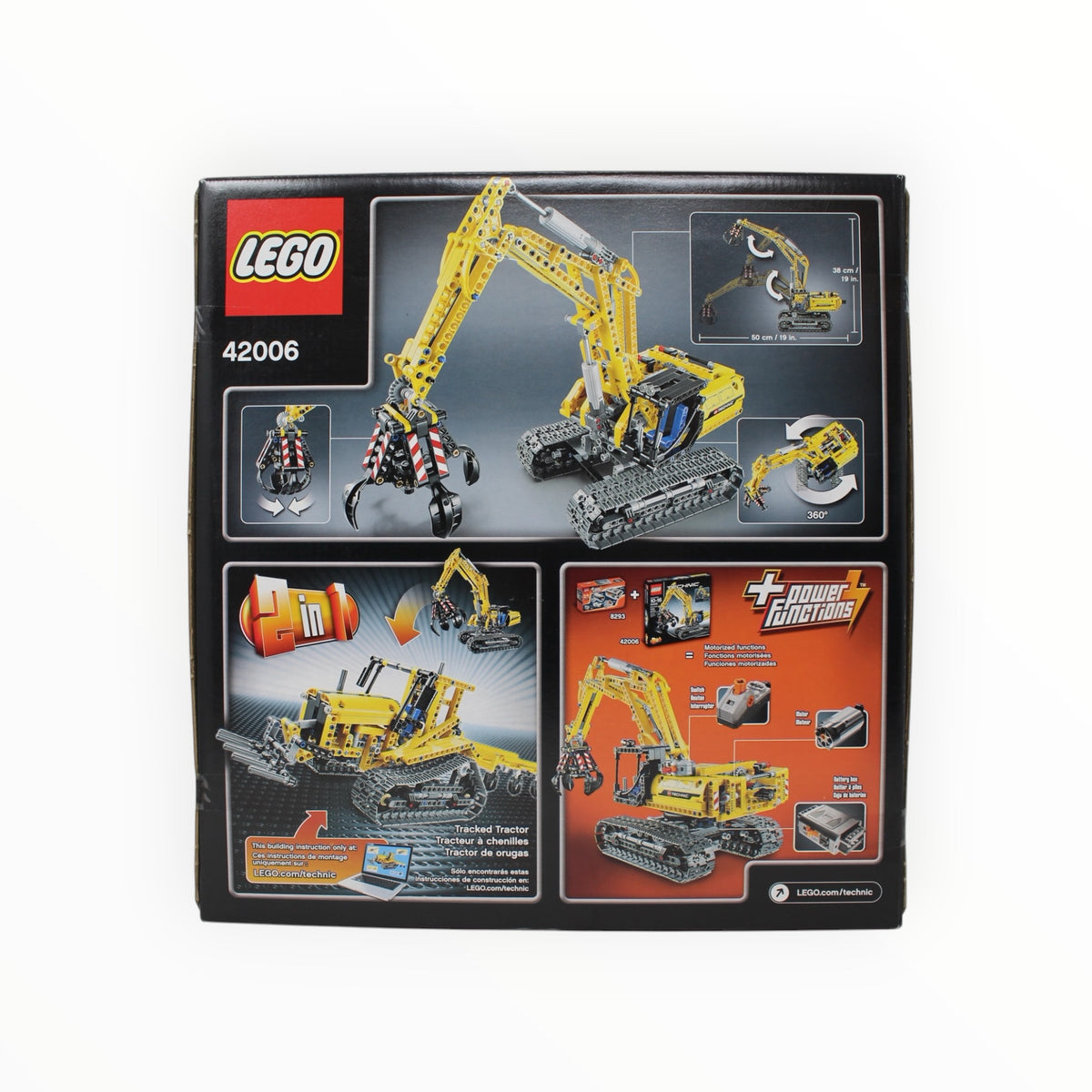 Retired Set 42006 Technic Excavator