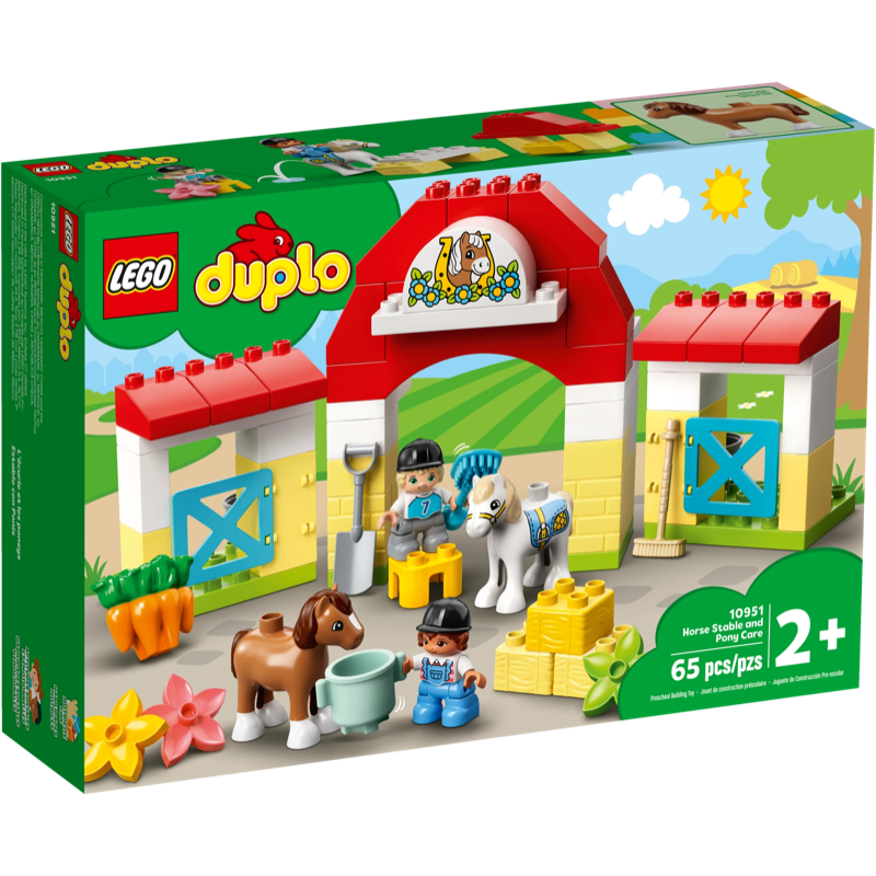 10951 DUPLO Horse Stable and Pony Care