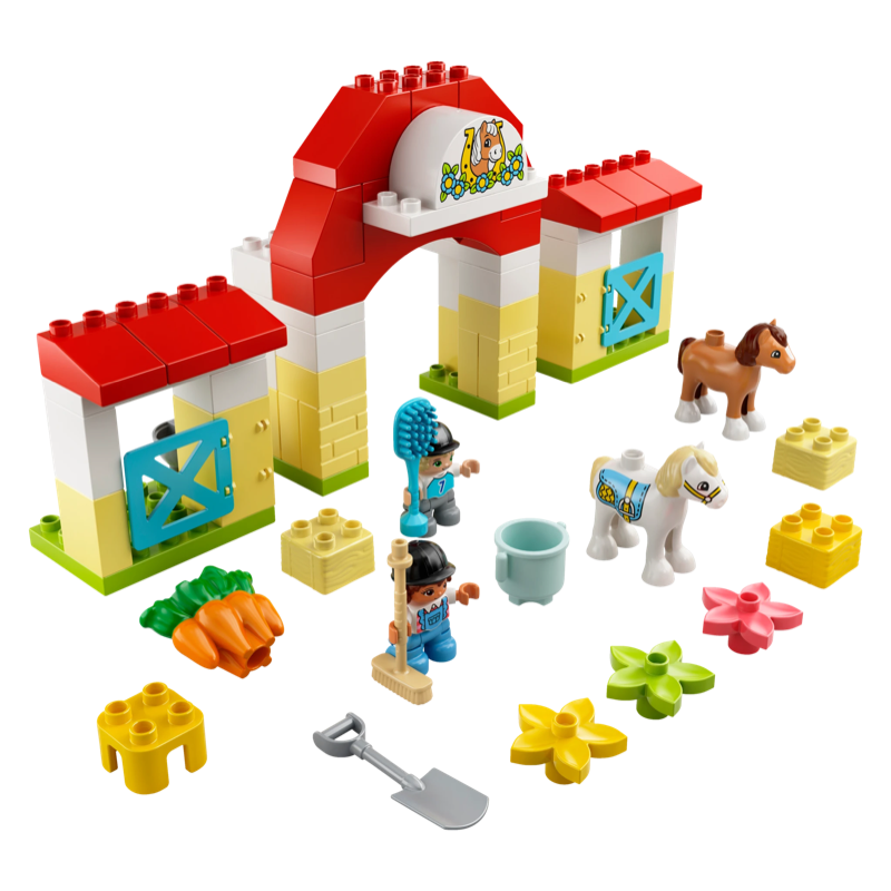 10951 DUPLO Horse Stable and Pony Care