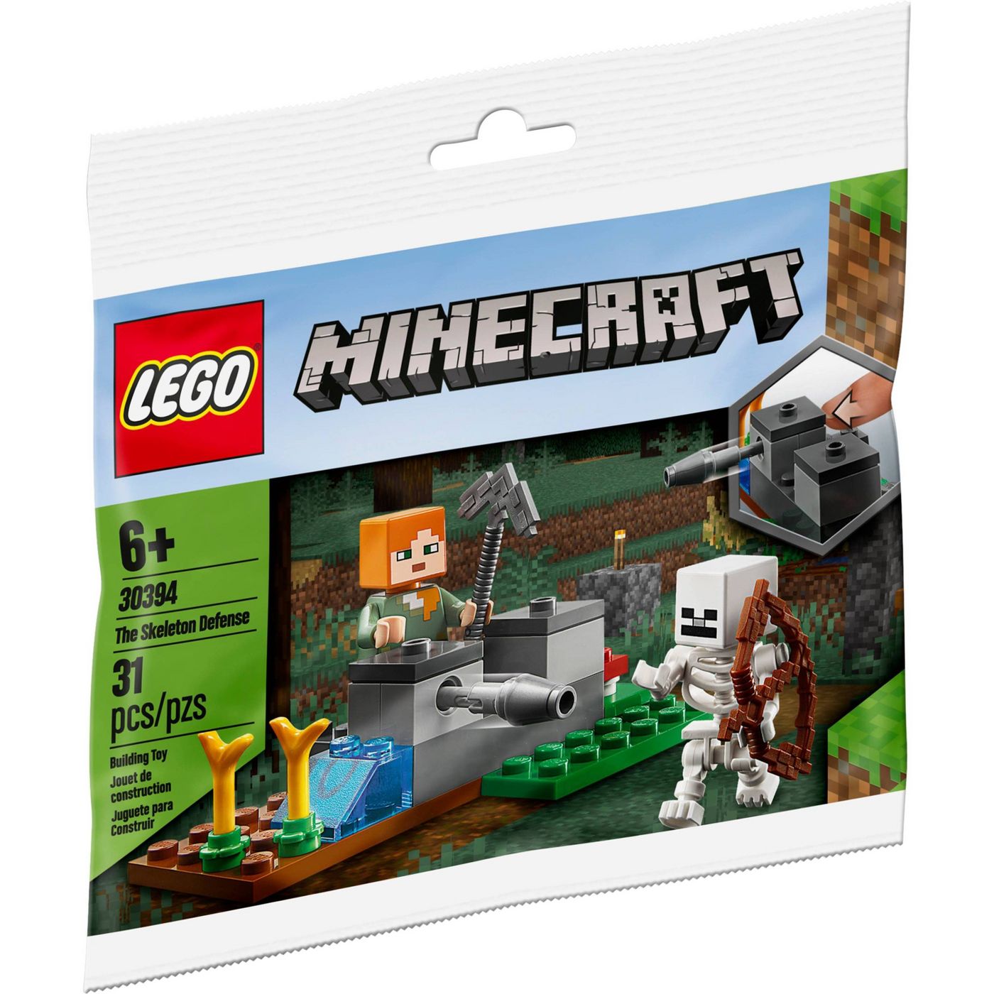 Polybag 30394 Minecraft The Skeleton Defense
