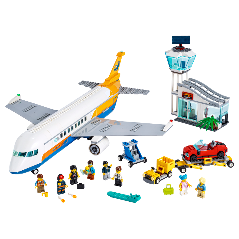 Retired Set 60262 City Passenger Airplane (damaged box)