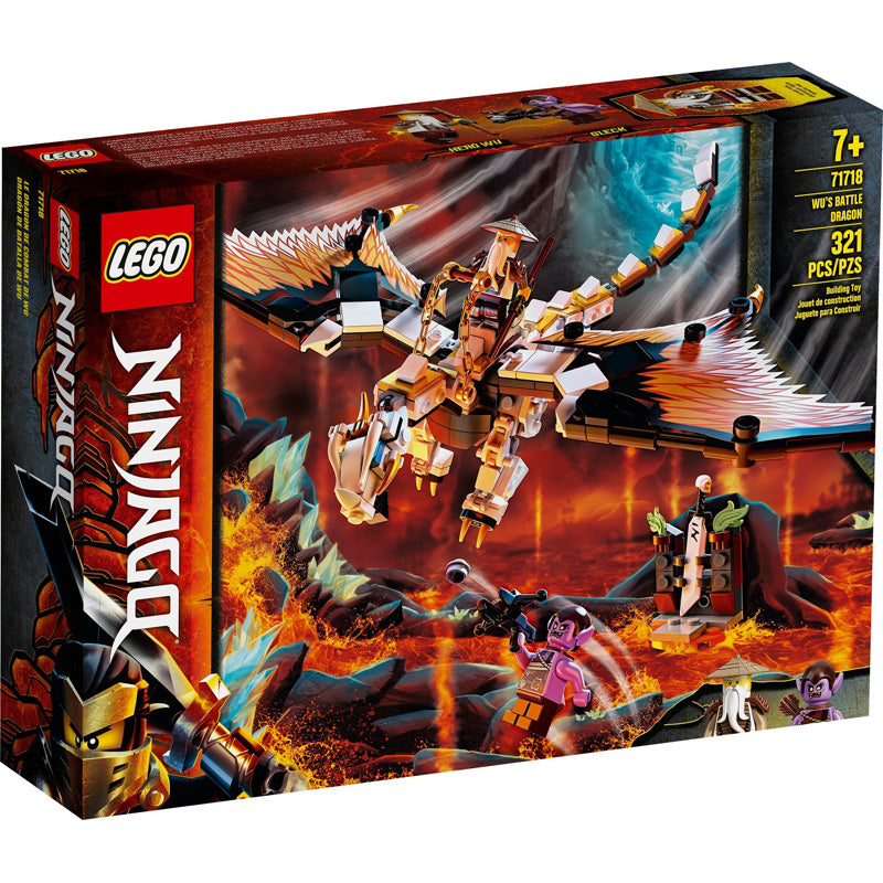 Retired Set 71718 Ninjago Wus Battle Dragon