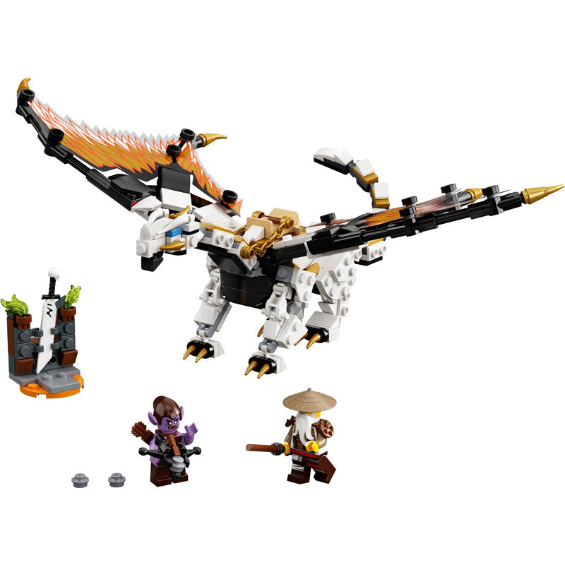 Retired Set 71718 Ninjago Wus Battle Dragon