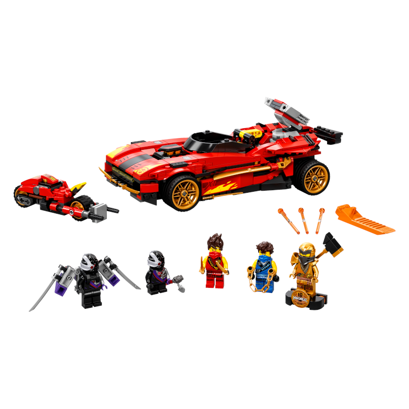 Retired Set 71737 Ninjago X-1 Ninja Charger