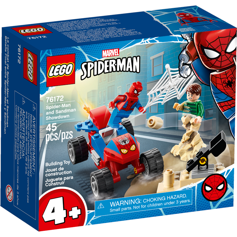 Retired Set 76172 Spider-Man and Sandman Showdown