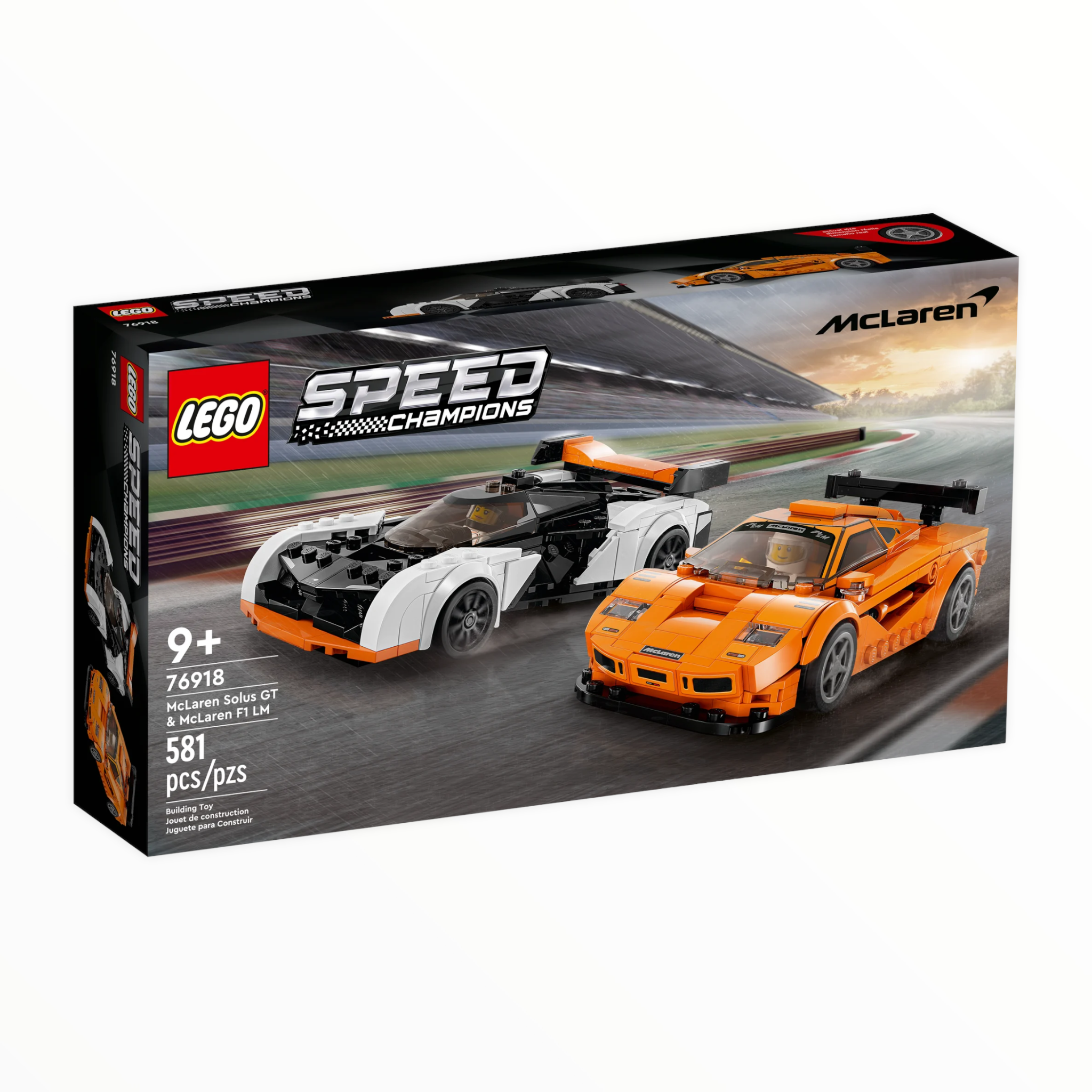 76918 Speed Champions McLaren Solus GT & McLaren F1 LM