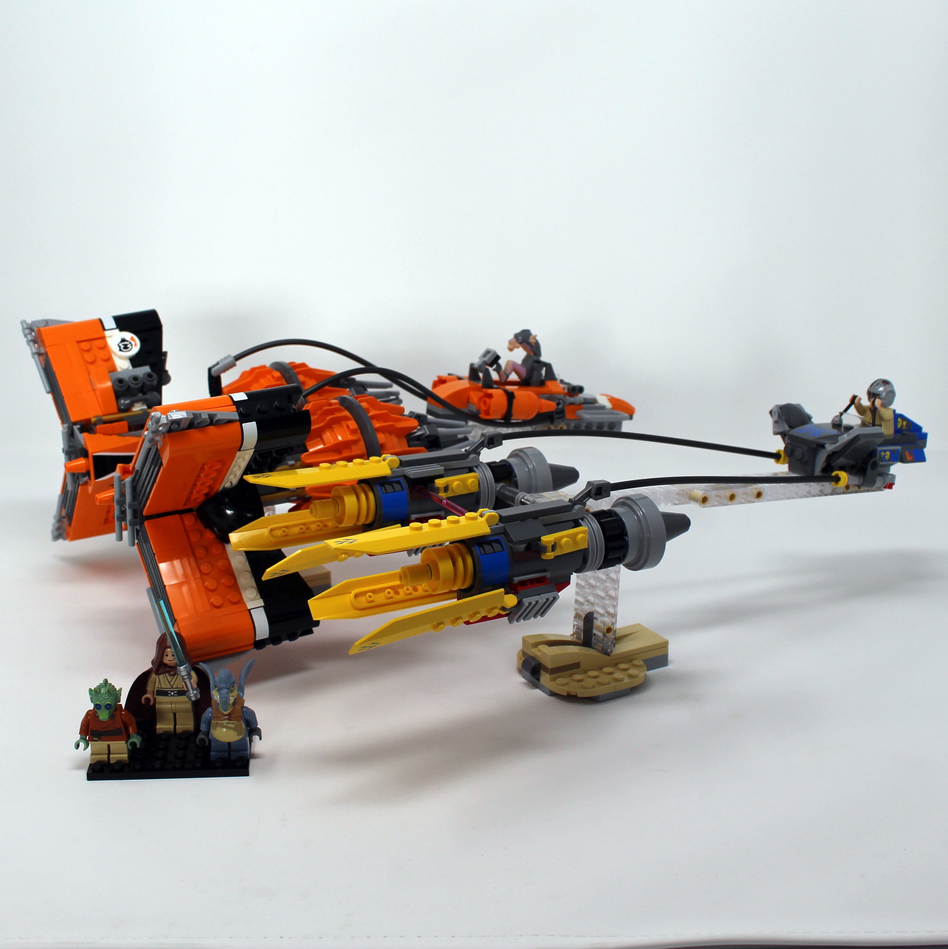 Used Set 7962 Anakins & Sebulbas Podracers