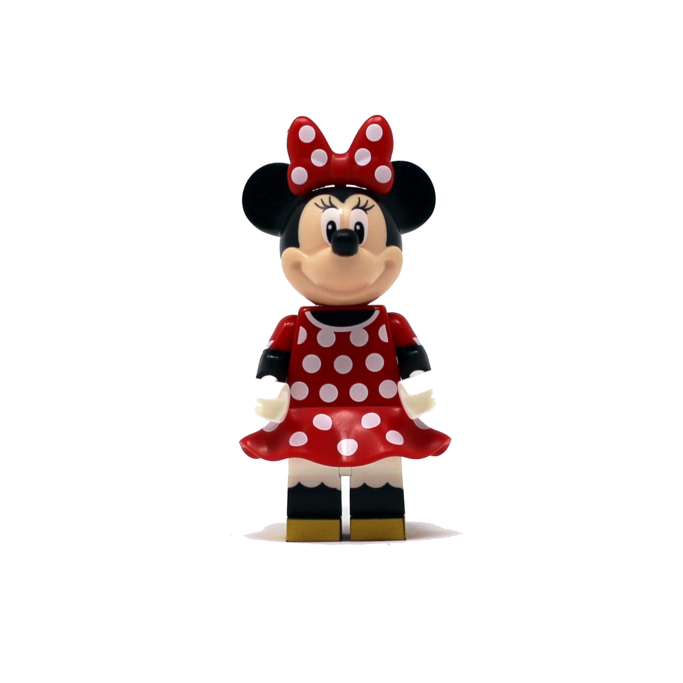 Minnie Mouse (red polka dot outfit, plastic skirt)