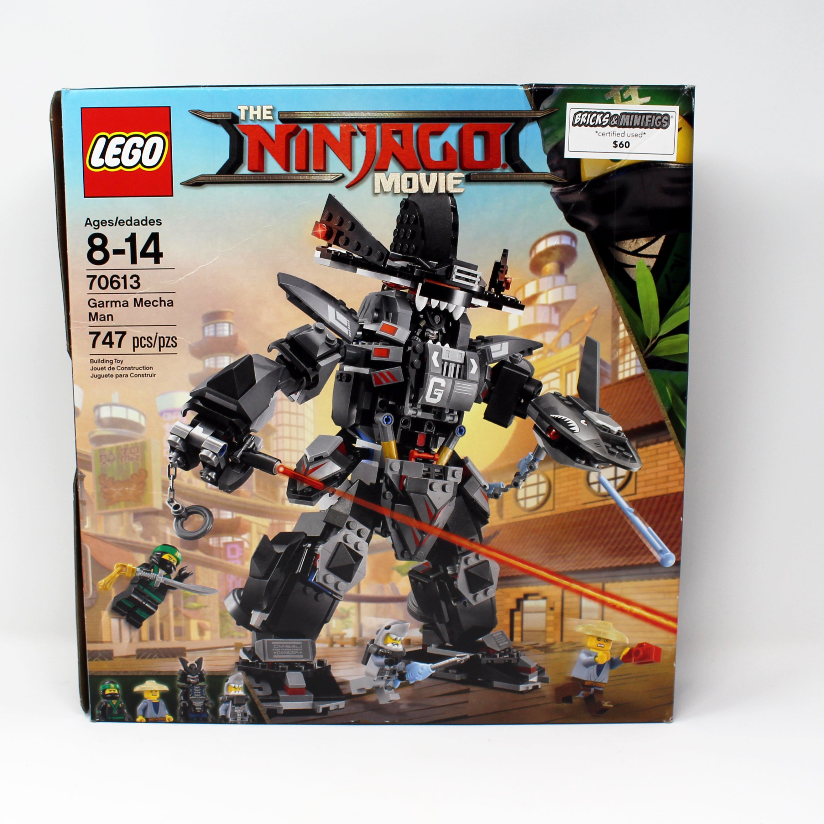 Certified Used Set 70613 The Ninjago Movie Garma Mecha Man