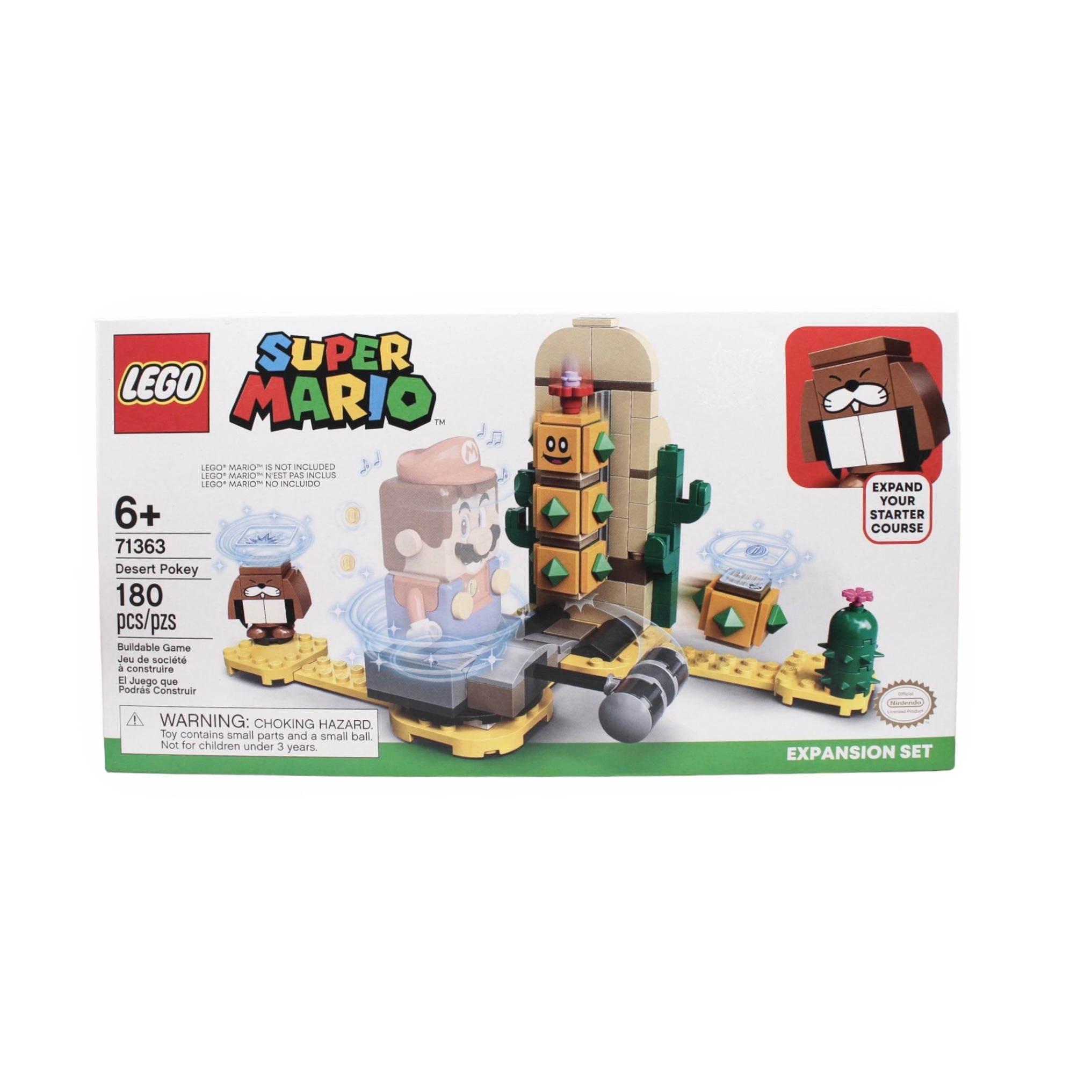 Retired Set 71363 Super Mario Desert Pokey Expansion Set