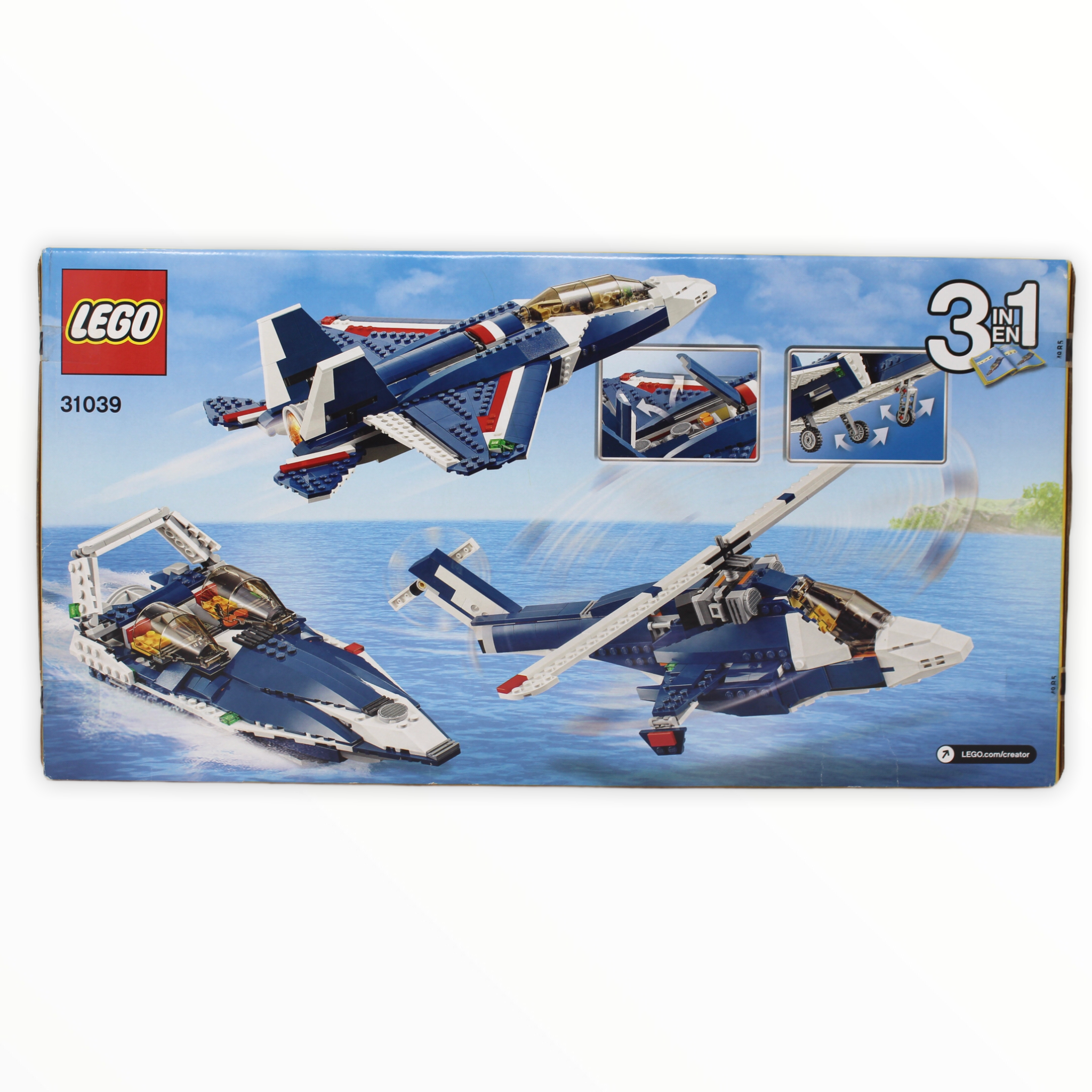 Retired Set 31039 Creator Blue Power Jet