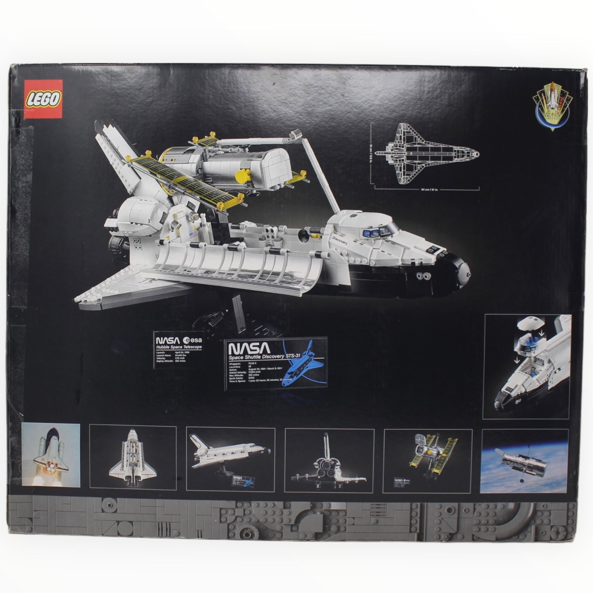 Certified Used Set 10283 NASA Space Shuttle Discovery