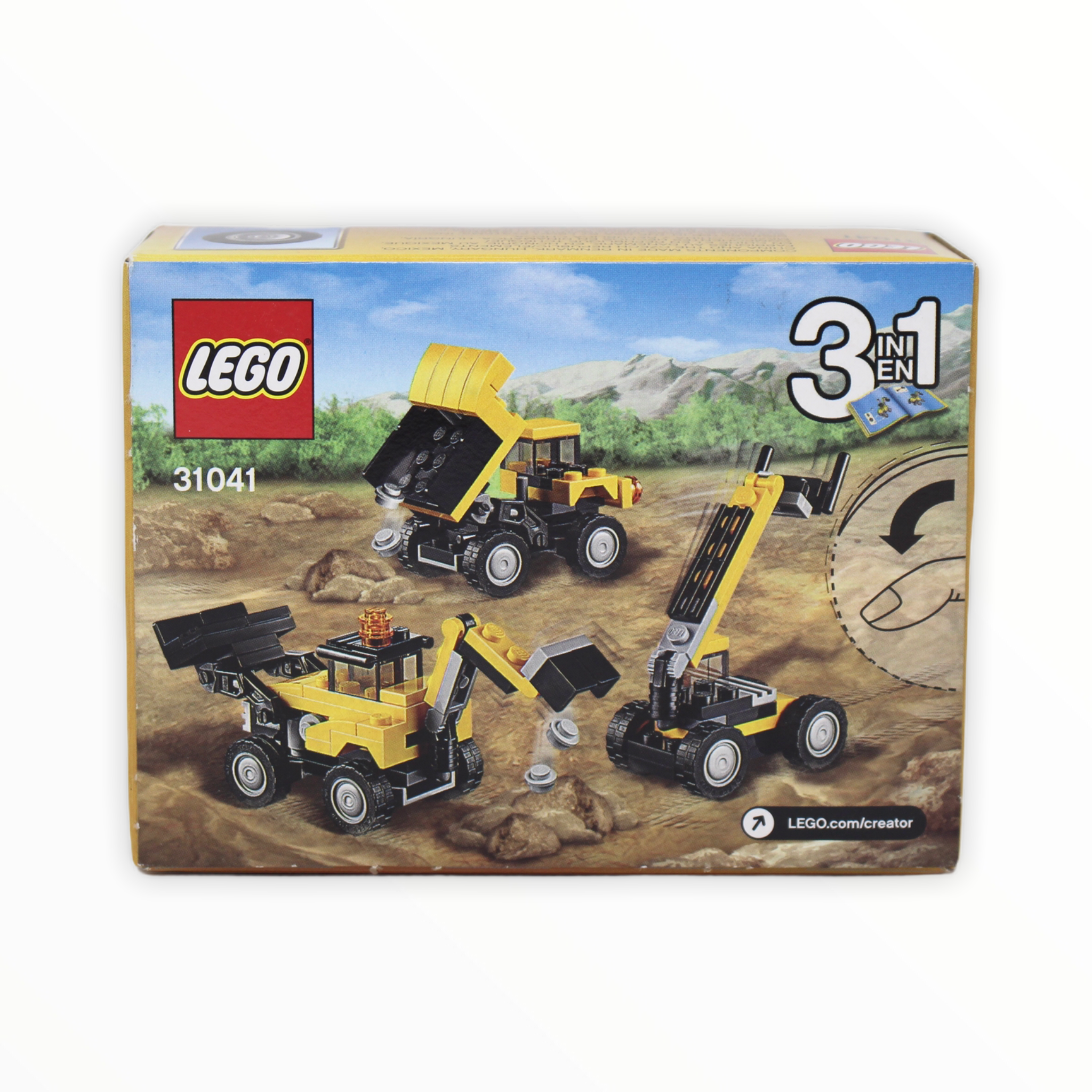 Retired Set 31041 Creator Construction Vehicles