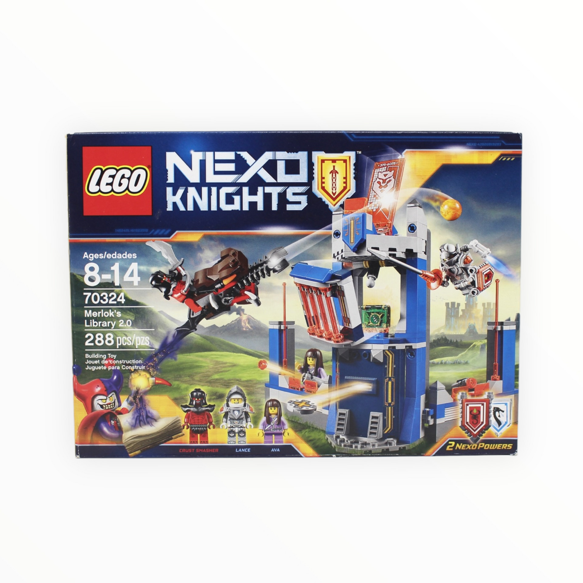 Certified Used Set 70324 Nexo Knights Merlok's Library 2.0