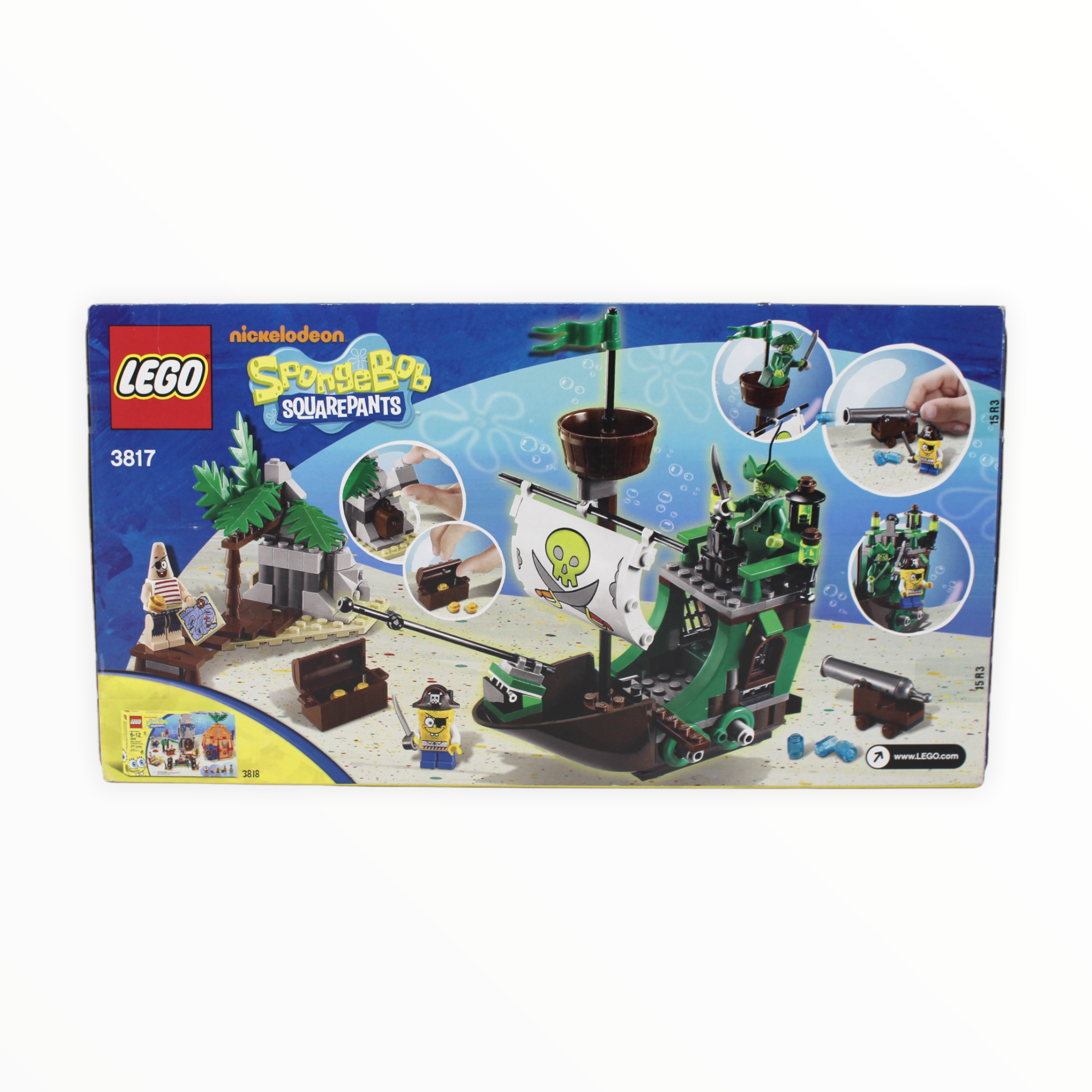 Retired Set 3817 Spongebob Squarepants The Flying Dutchman