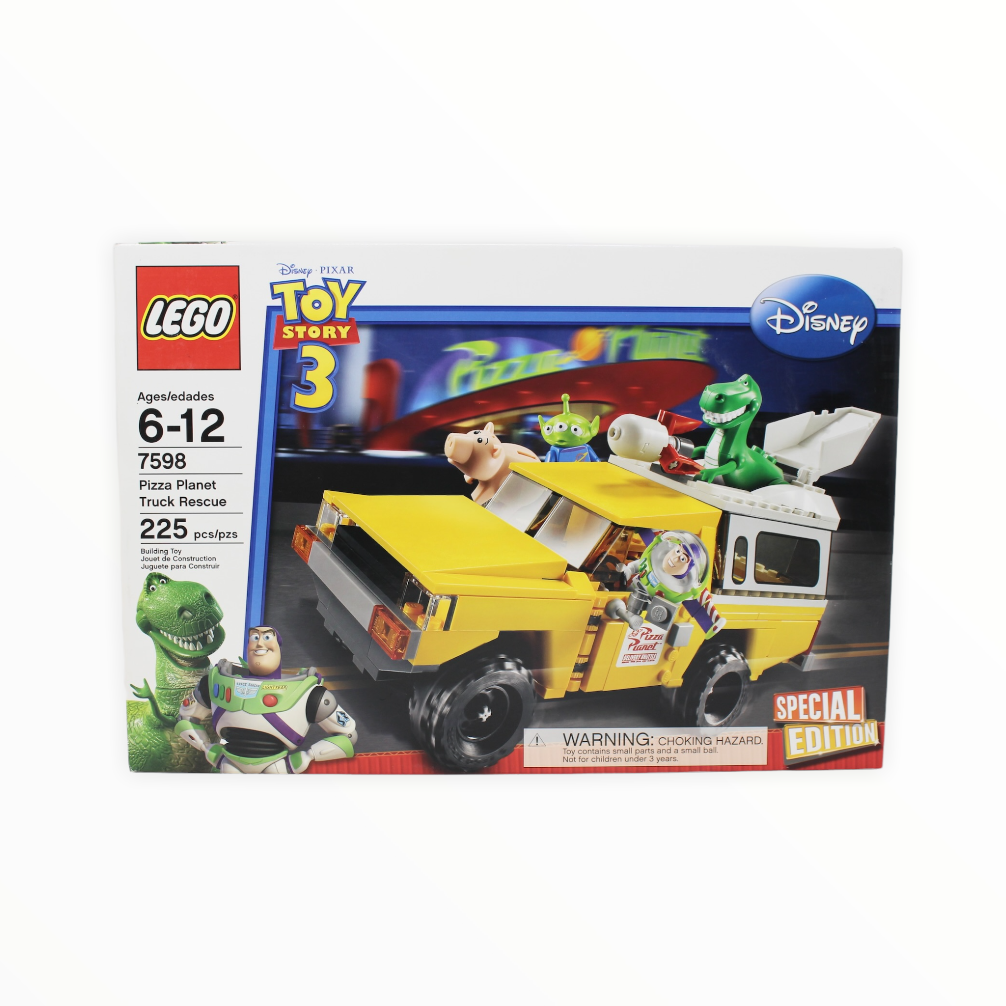 Retired Set 7598 Toy Story 3 Pizza Planet Truck Rescue