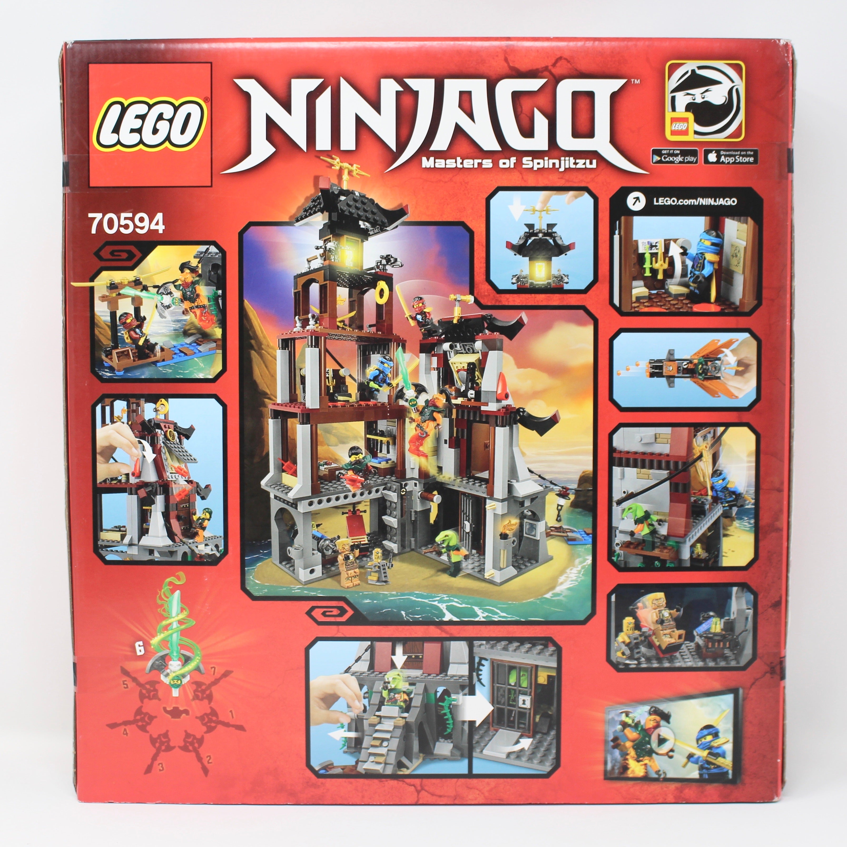 Retired Set 70594 Ninjago The Lighthouse Siege