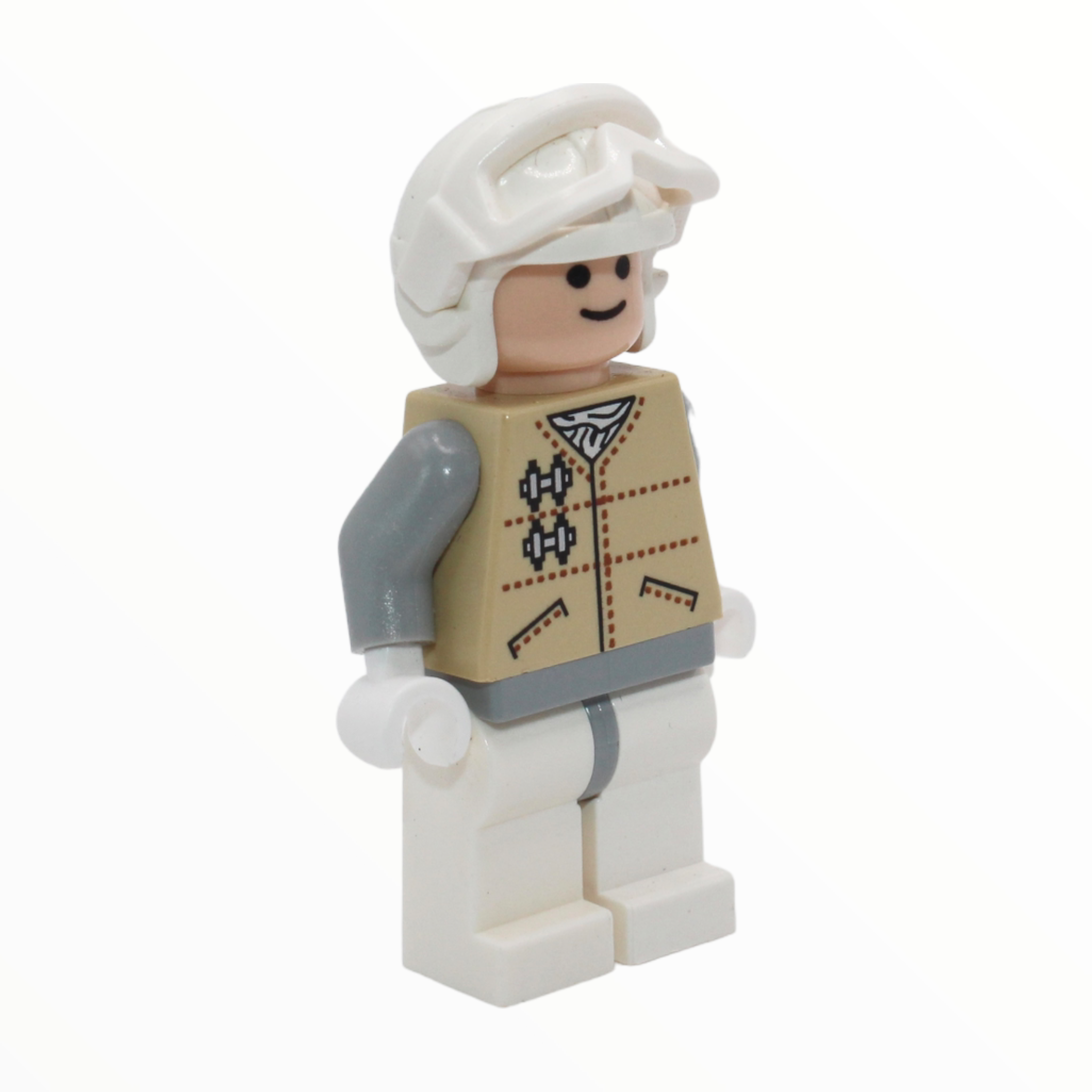 Hoth Rebel (light nougat head, white snow goggles, 2009)