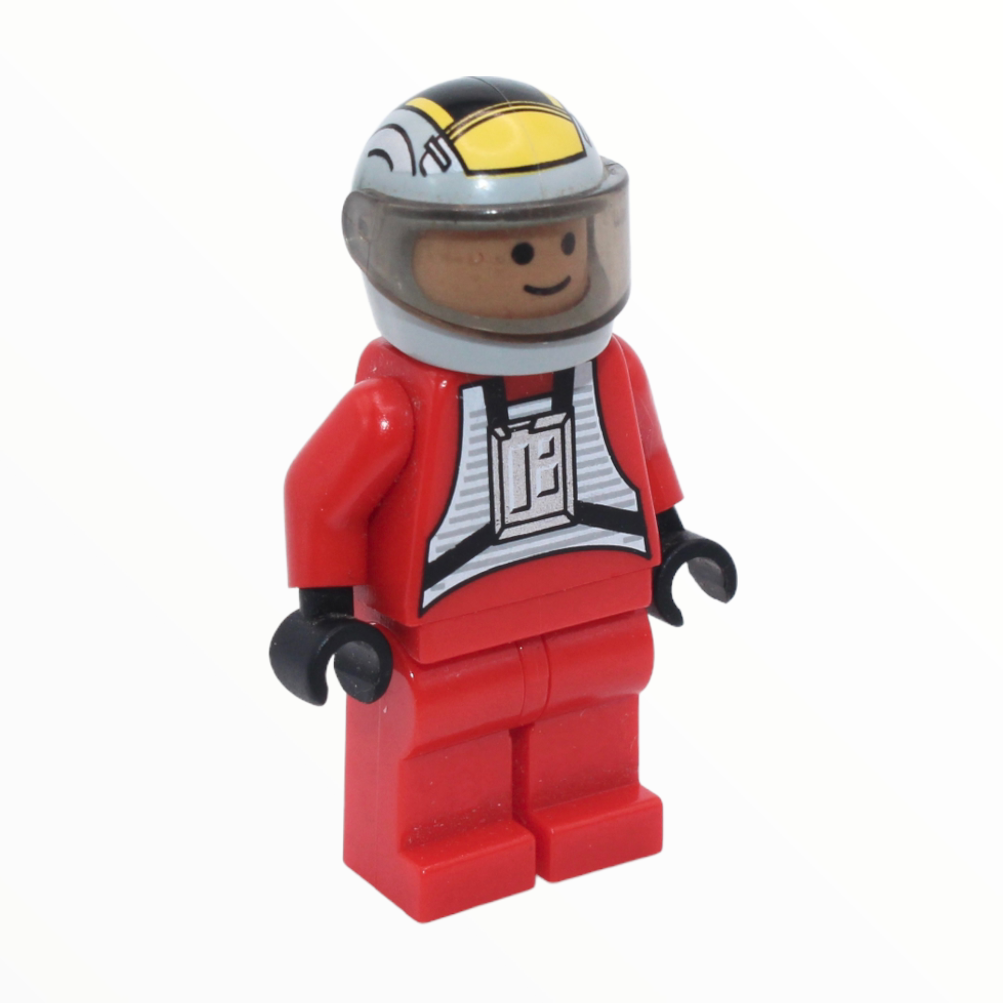 Rebel B-Wing Pilot (light nougat head, red jumpsuit, small helmet print, 2006)