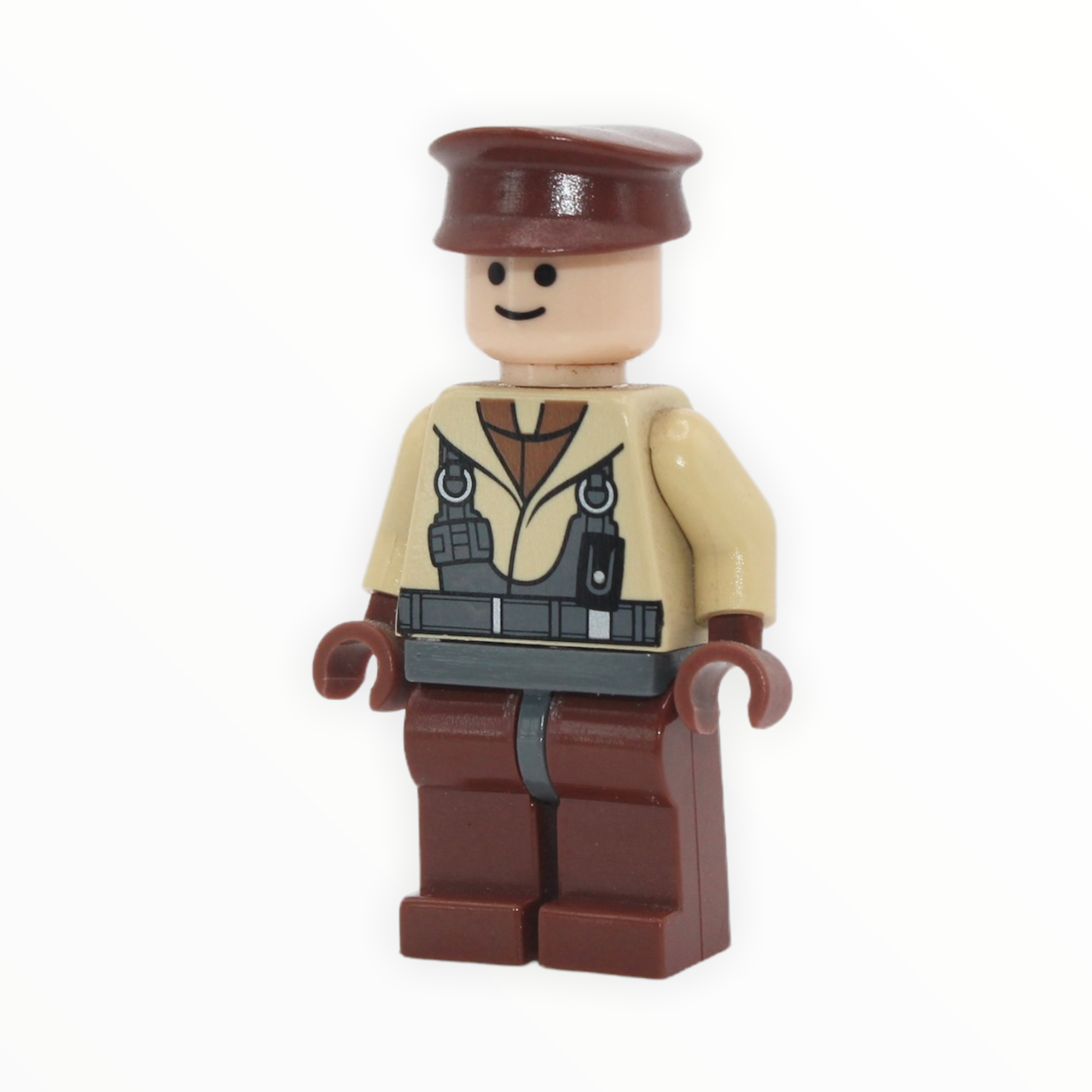 Naboo Fighter Pilot (tan jacket, brown cap, 2007)