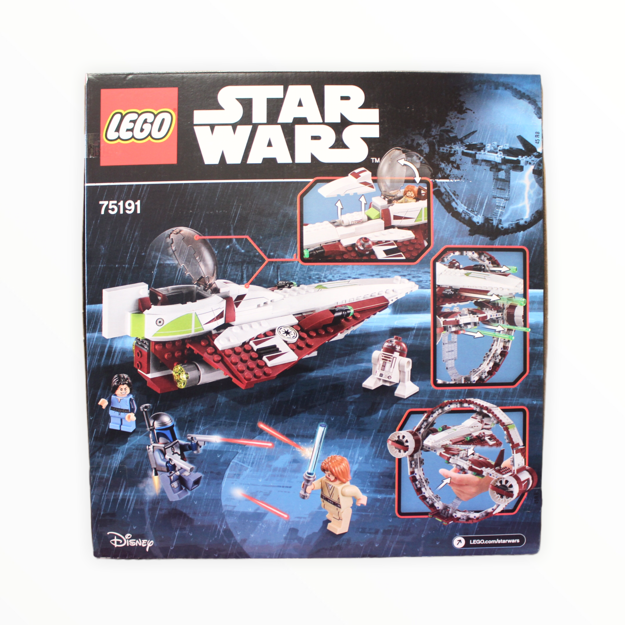 Lego star wars jedi online starfighter with hyperdrive 75191