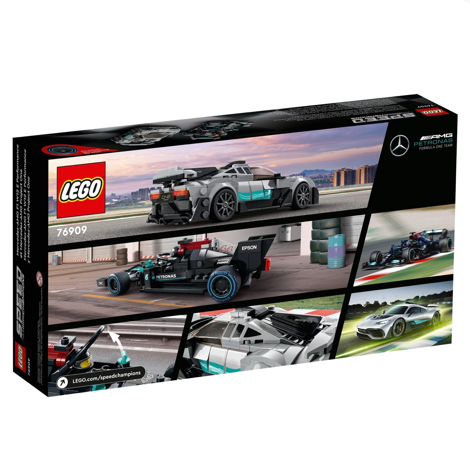 76909 Speed Champions Mercedes-AMG F1 W12 E Performance & Mercedes-AMG Project One