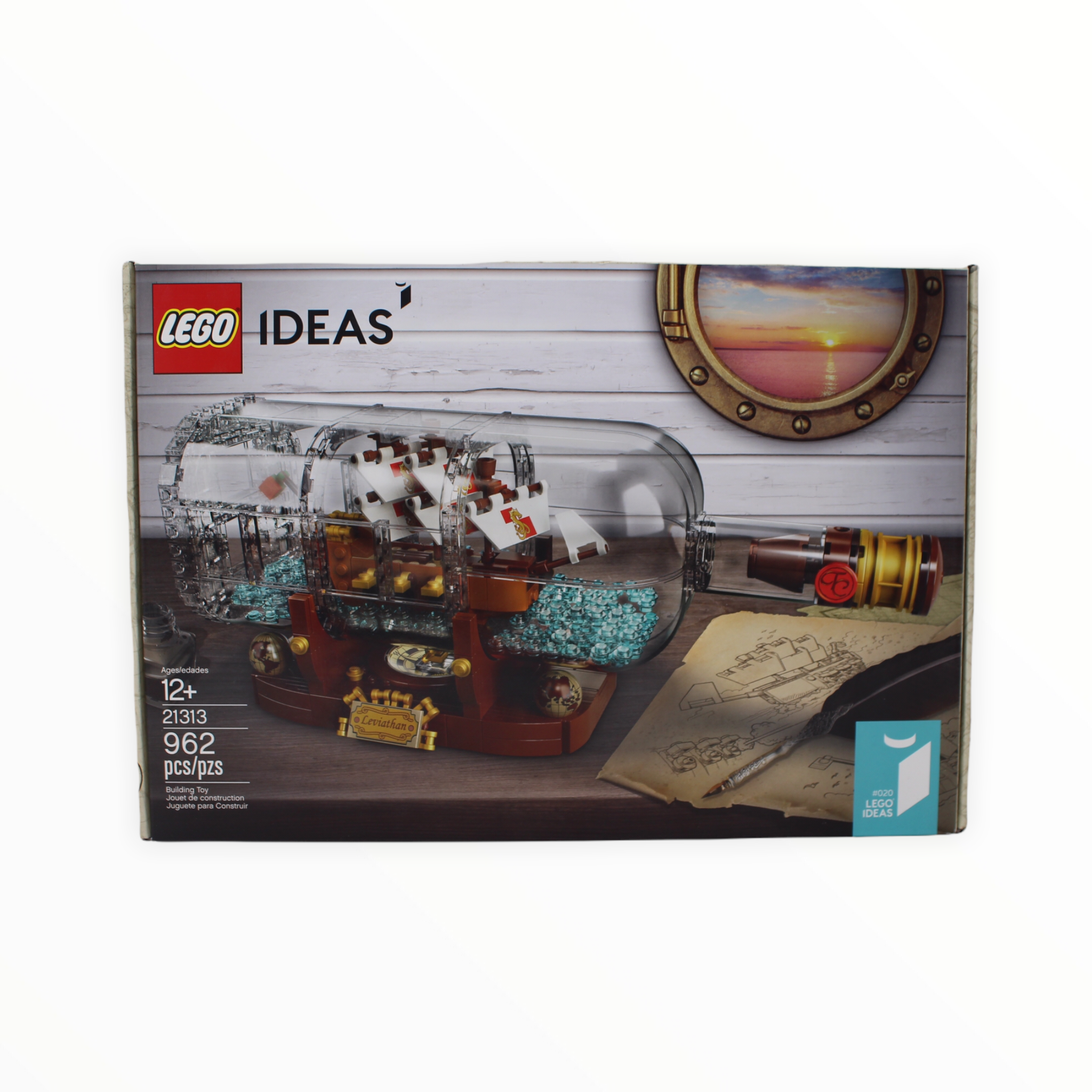 Certified Used Set 21313 LEGO Ideas Ship in a Bottle