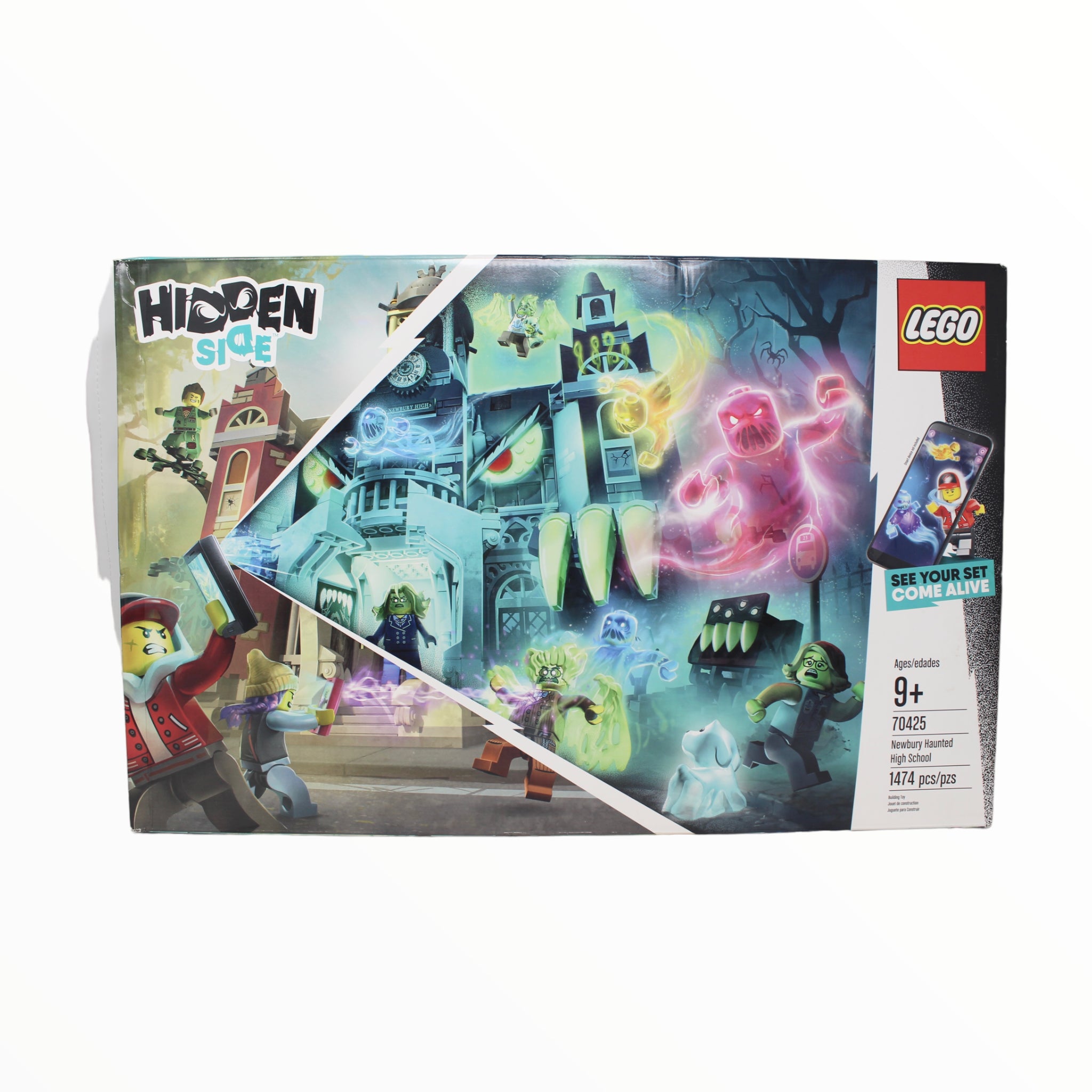 Retired Set 70425 Hidden Side Newbury Haunted High School