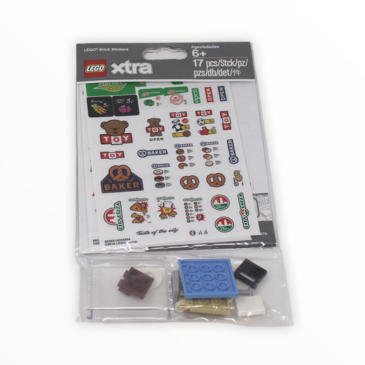 Lego xtra 2025 brick stickers