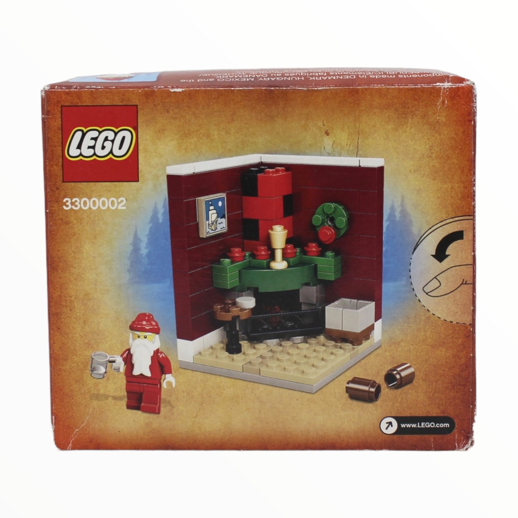 Retired Set 3300002 LEGO Fire Place Scene Limited Edition 2011 Holiday Set (2 of 2)