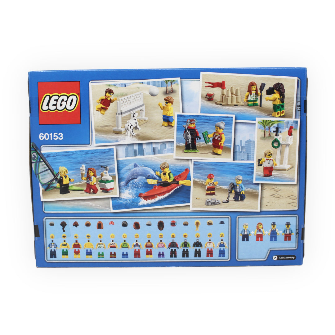 Retired Set 60153 City People pack - Fun at the beach
