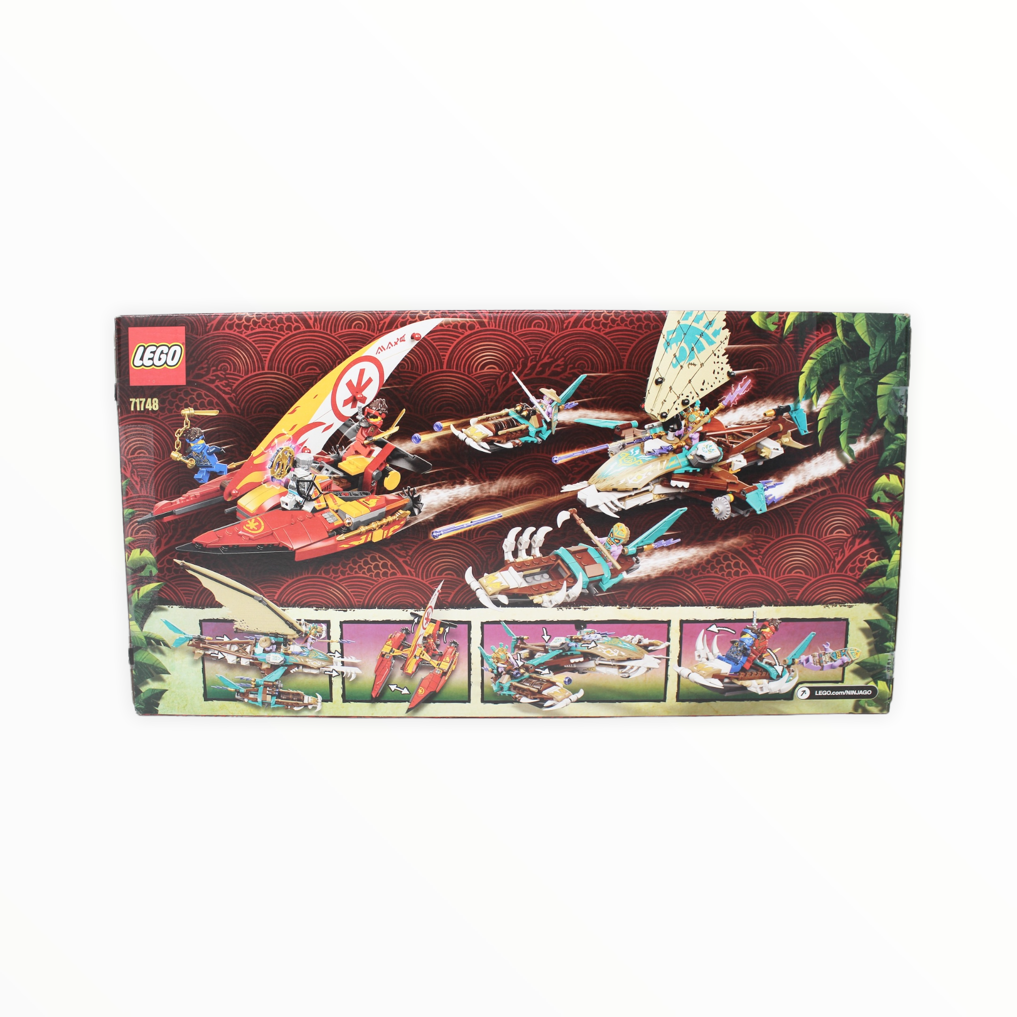 Certified Used Set 71748 Ninjago Catamaran Sea Battle