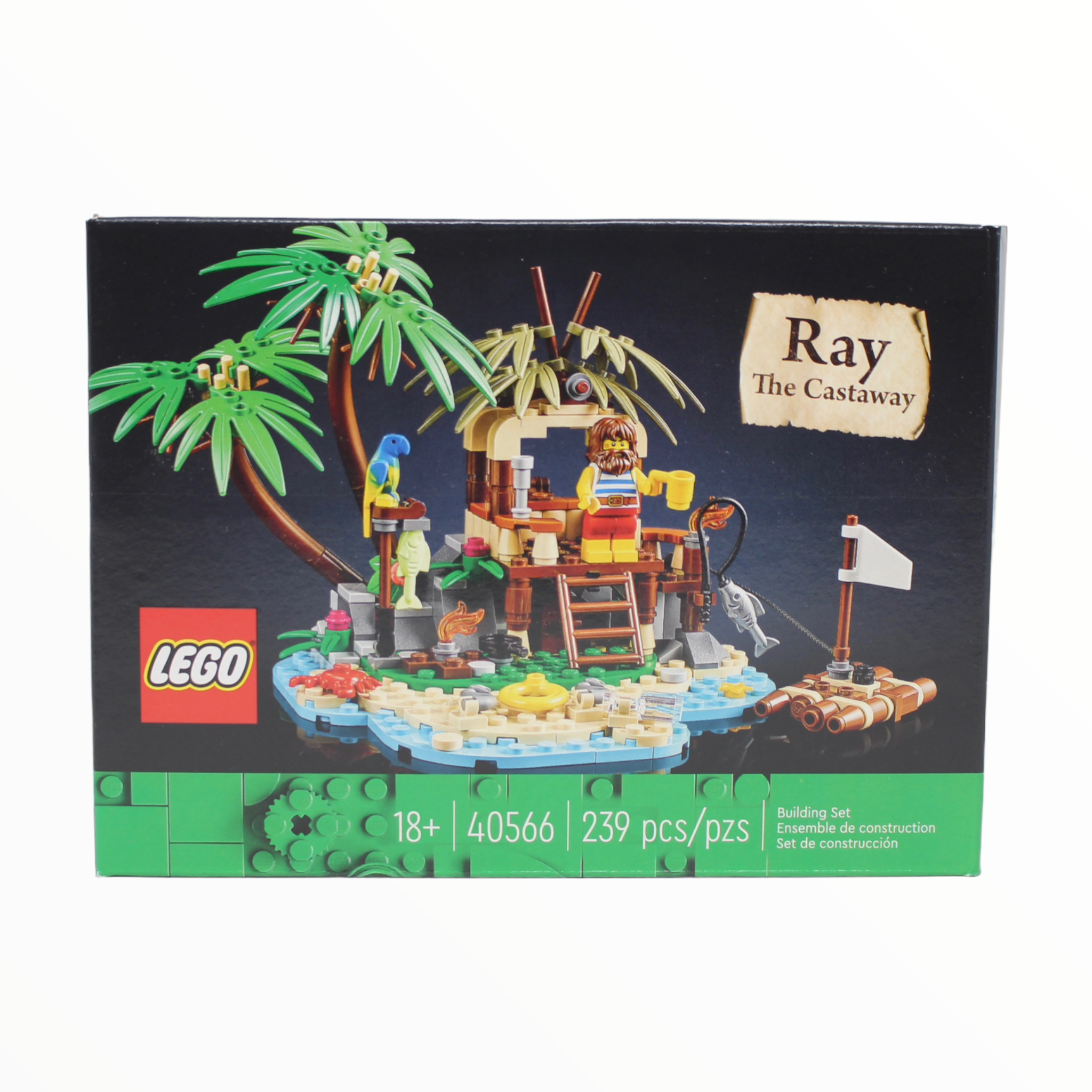 Retired Set 40566 LEGO Ideas Ray the Castaway