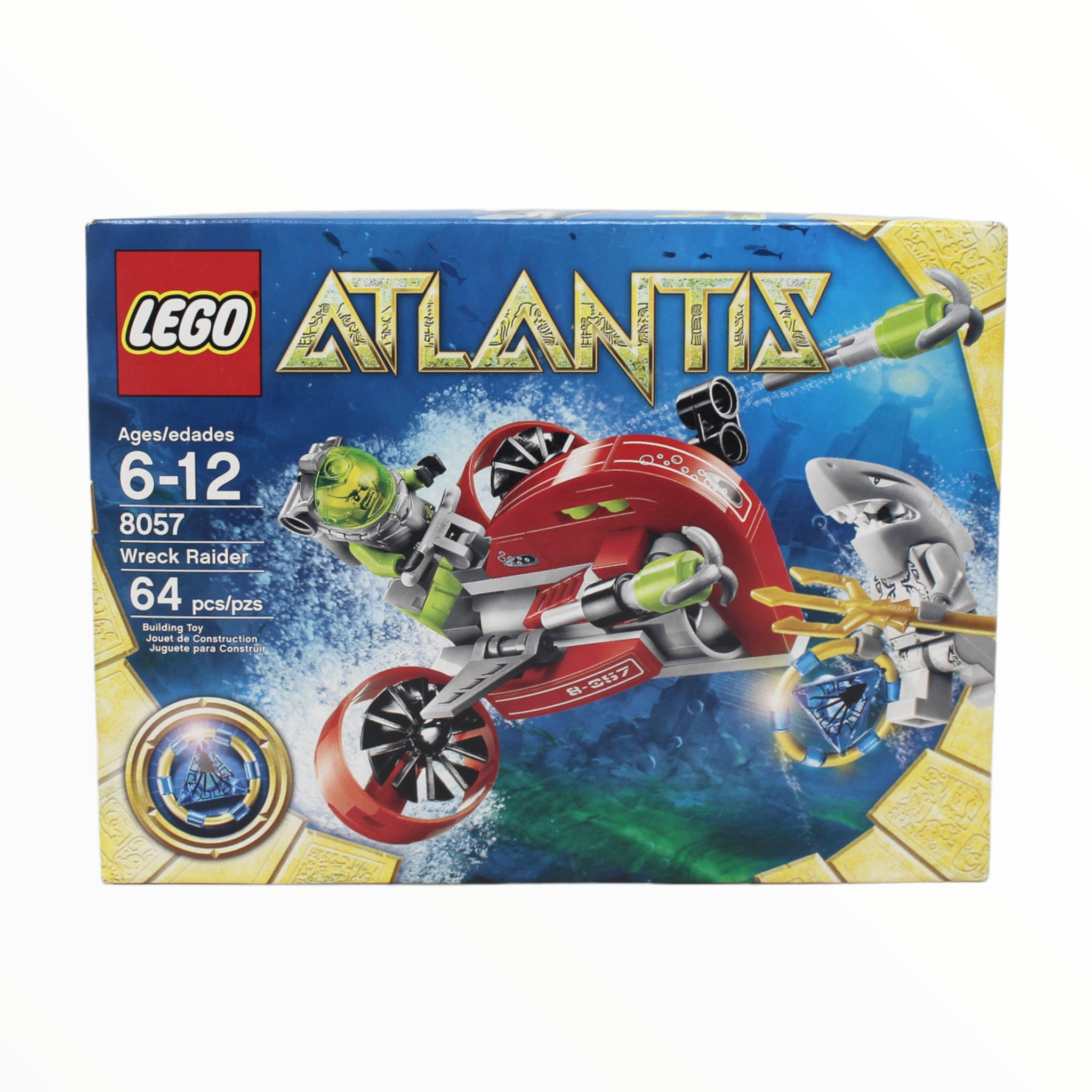 Retired Set 8057 Atlantis Wreck Raider