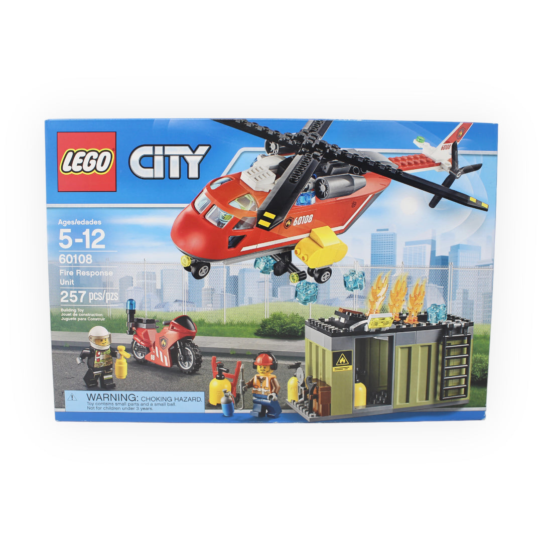 Retired Set 60108 City Fire Response Unit
