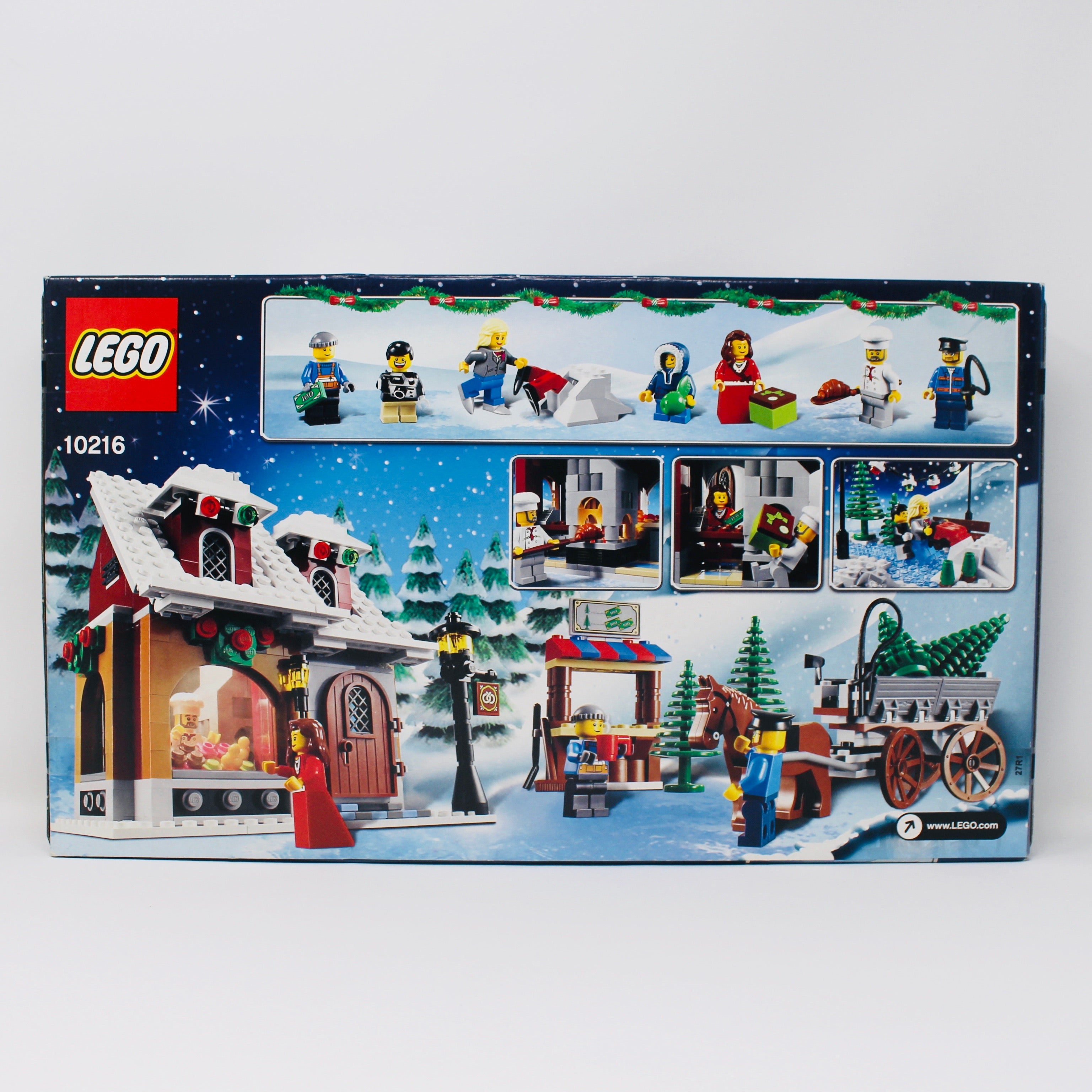 Retired Set 10216 LEGO Winter Village Bakery