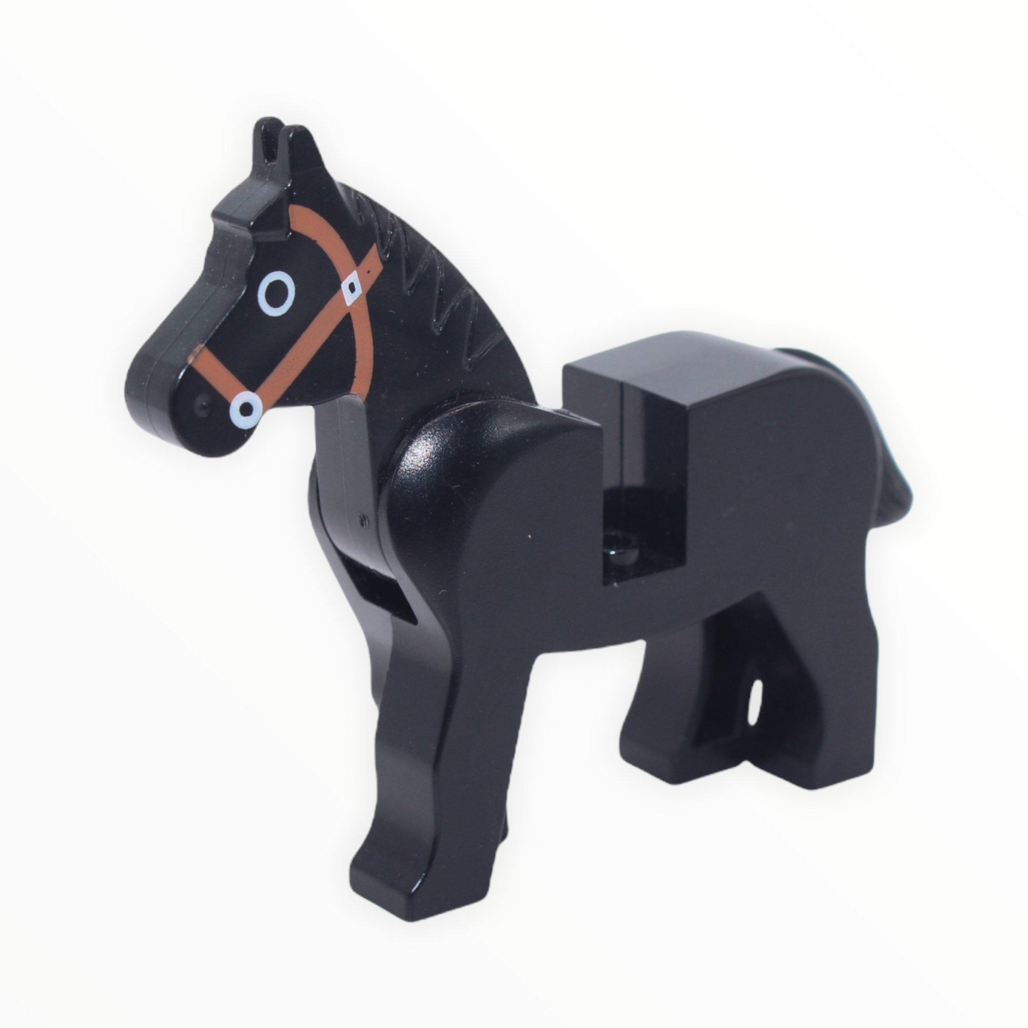 Black Horse (black eyes circled white)