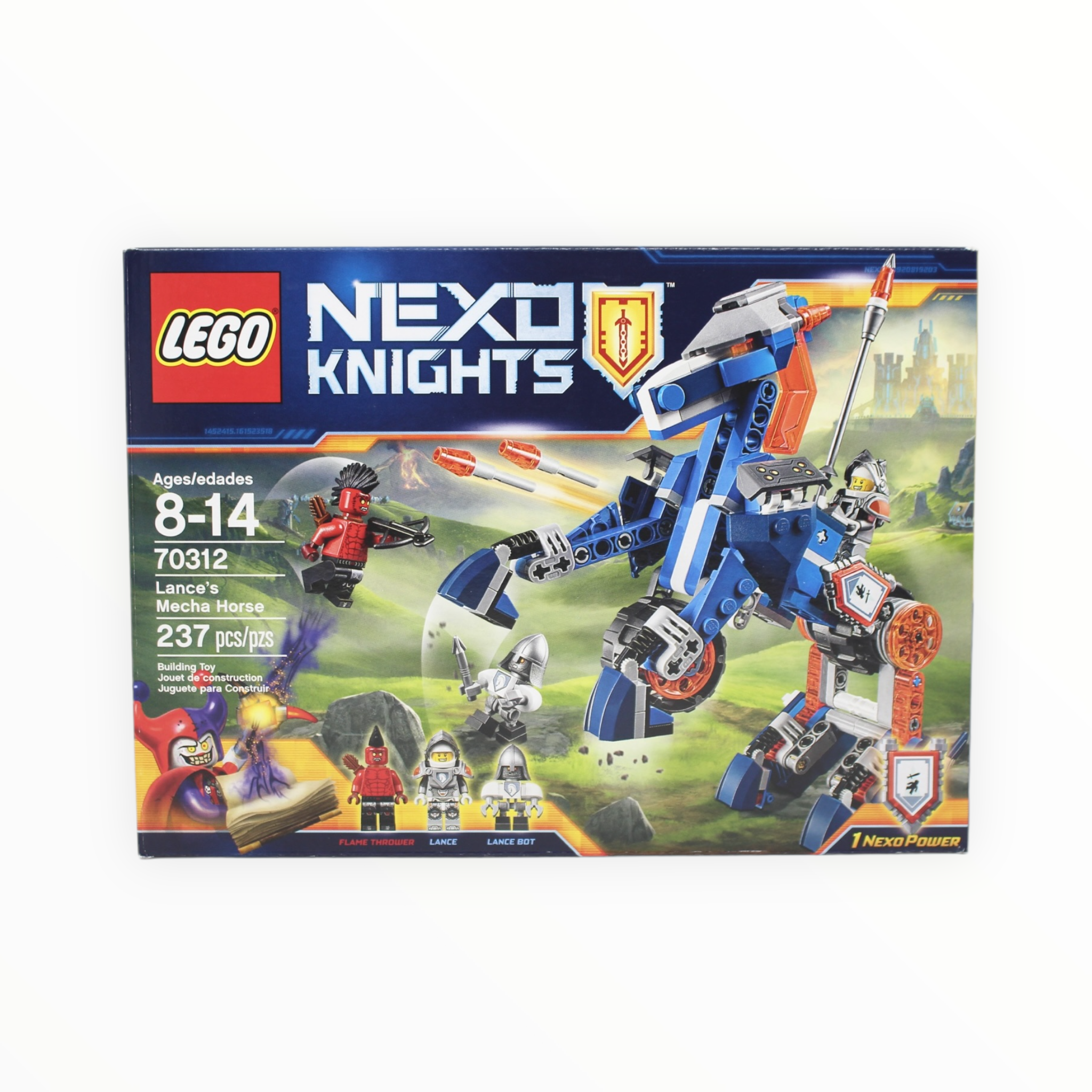 Certified Used Set 70312 Nexo Knights Lance’s Mecha Horse