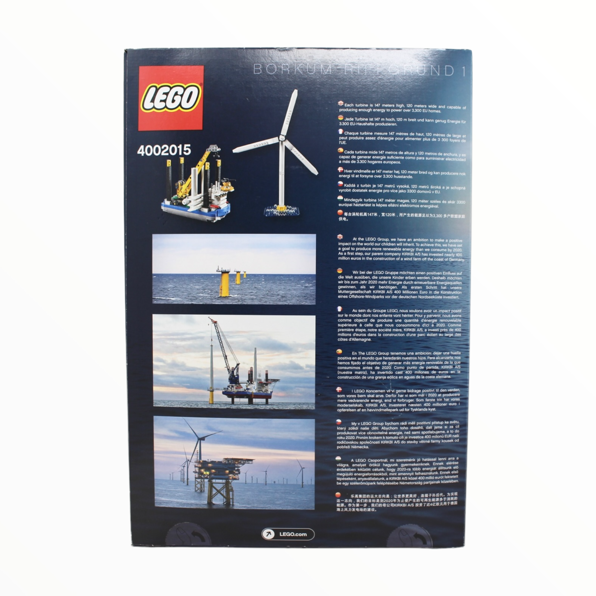Retired Set 4002015 LEGO Employee Exclusive: Borkum Riffgrund 1 (2015)