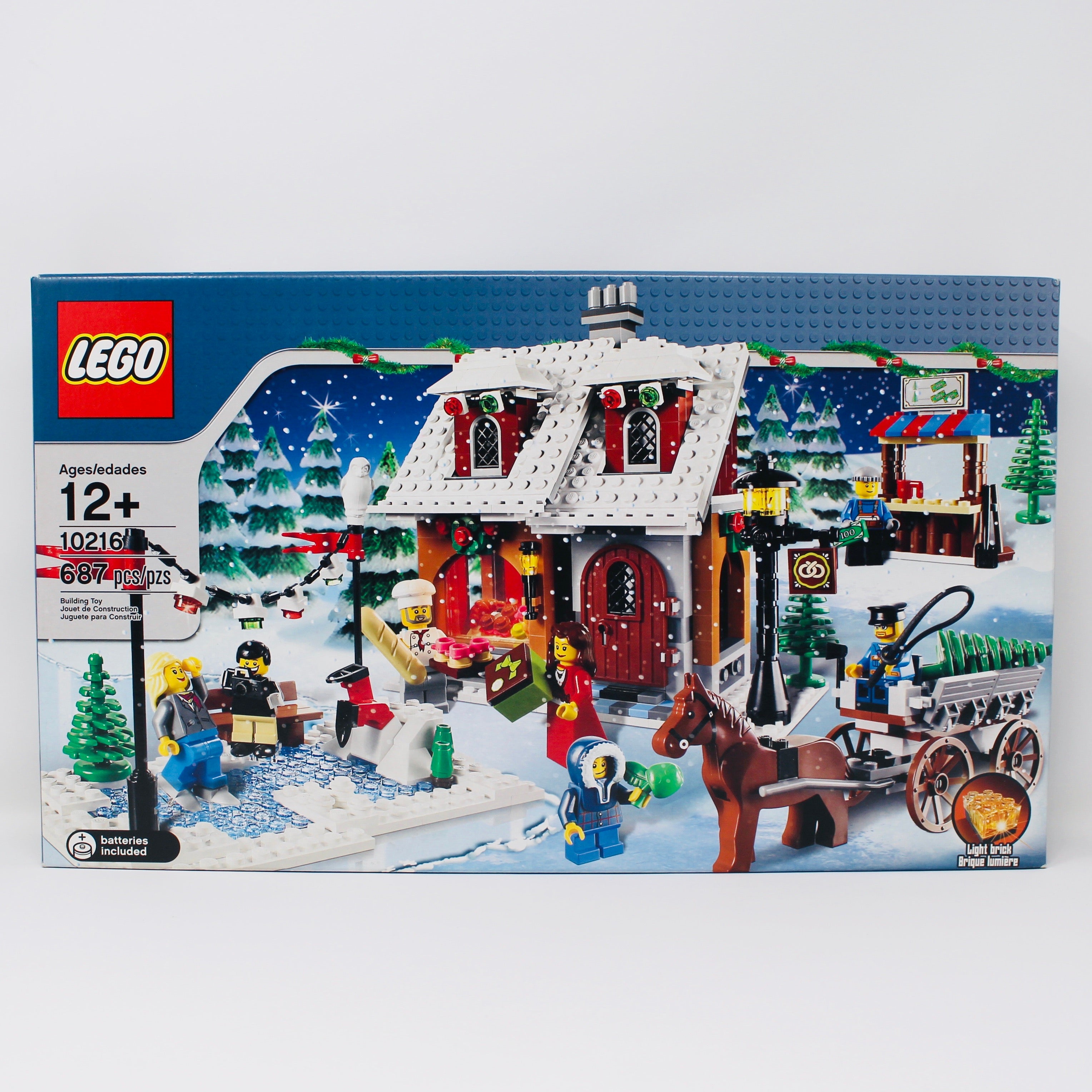 Retired Set 10216 LEGO Winter Village Bakery