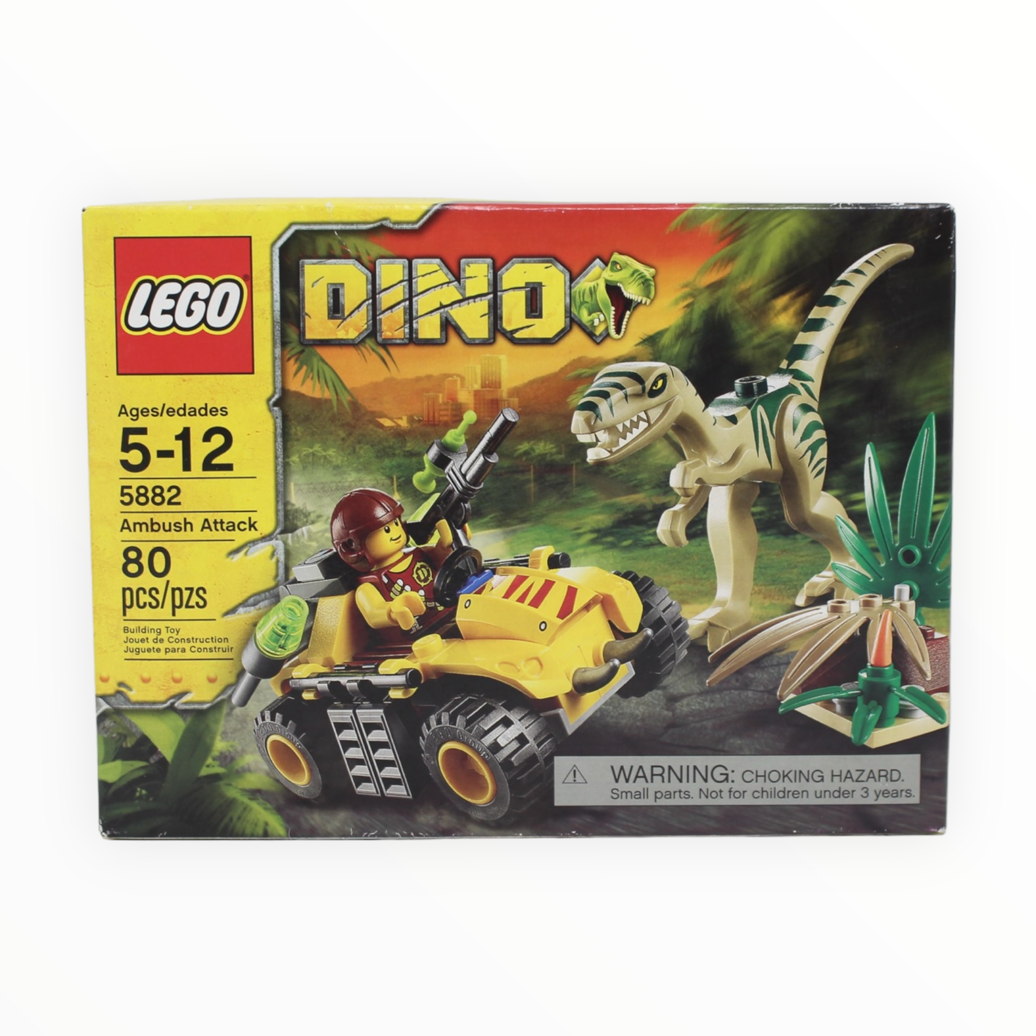 Retired Set 5882 Dino Ambush Attack