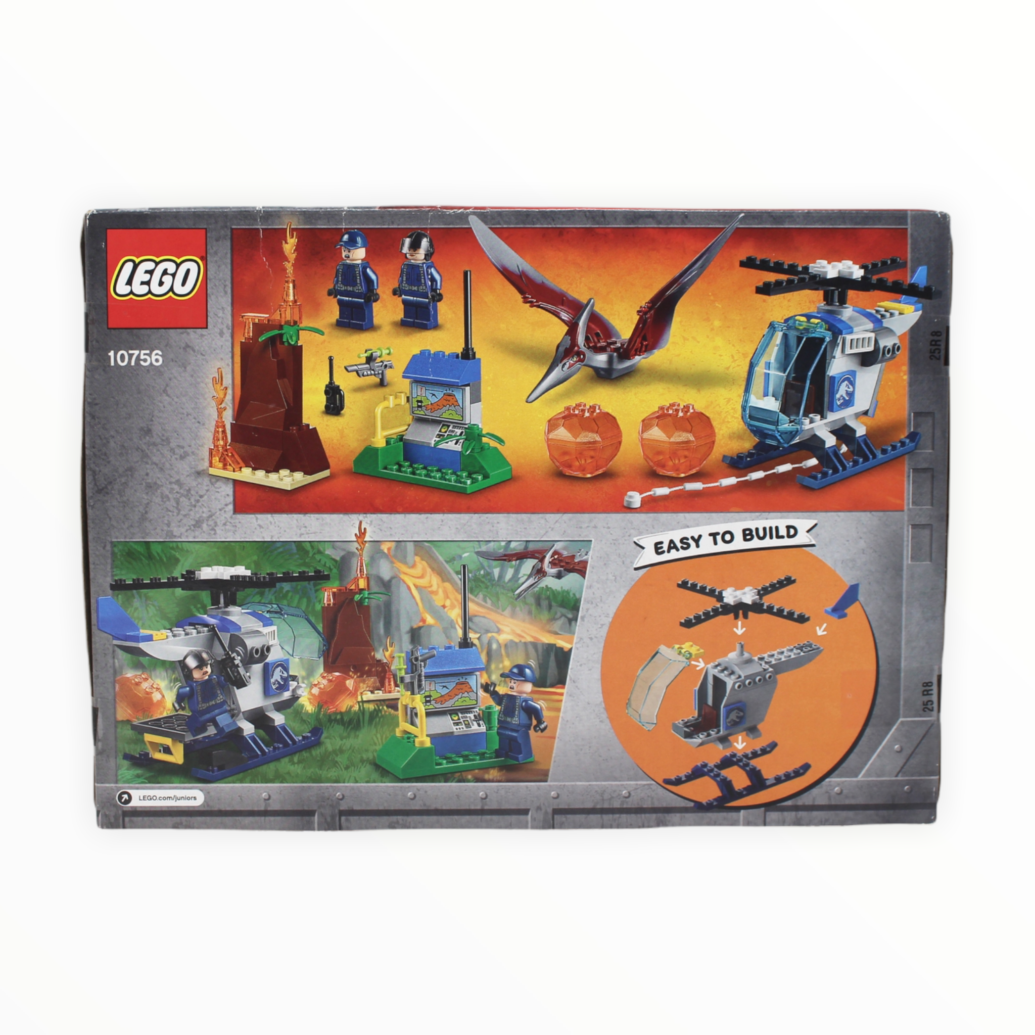 Retired Set 10756 Juniors Jurassic World Pteranodon Escape